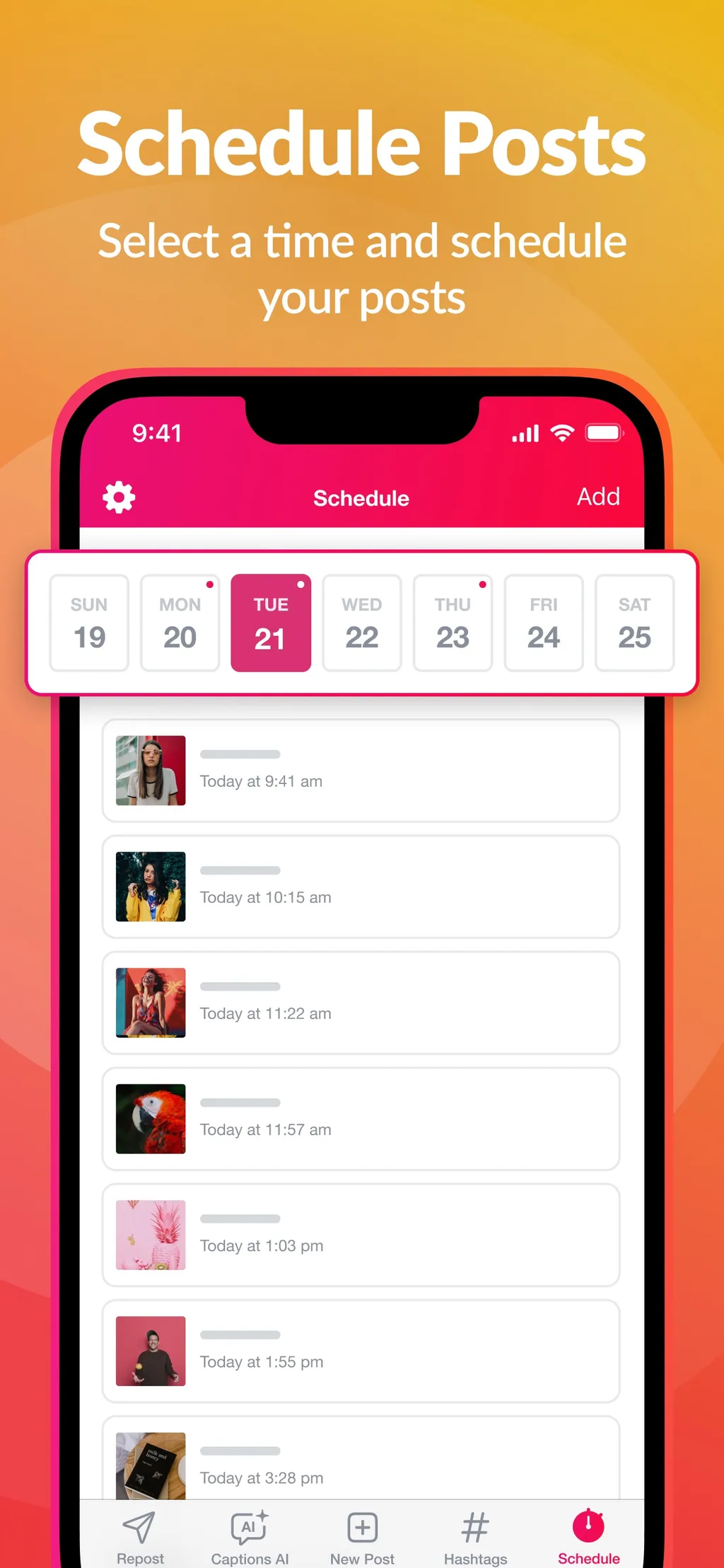 Repost+ for Instagram . App Store screenshot 6