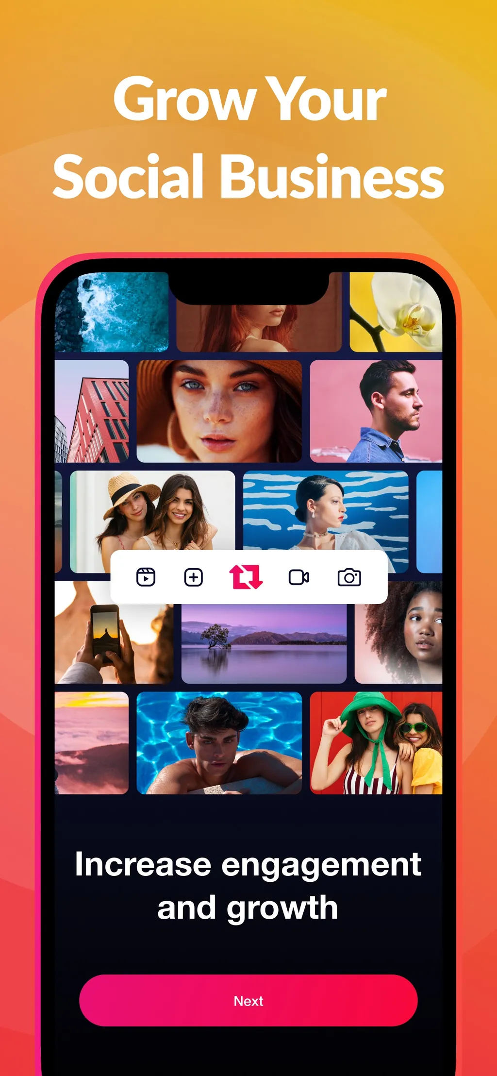 Repost+ for Instagram . App Store screenshot 9