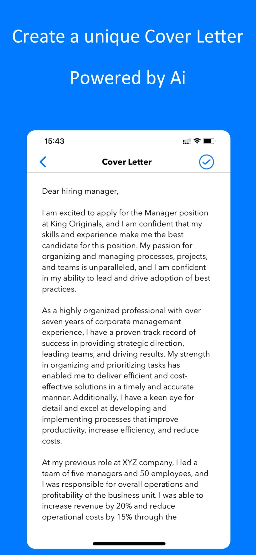 Resume Builder⁺ App Store screenshot 4