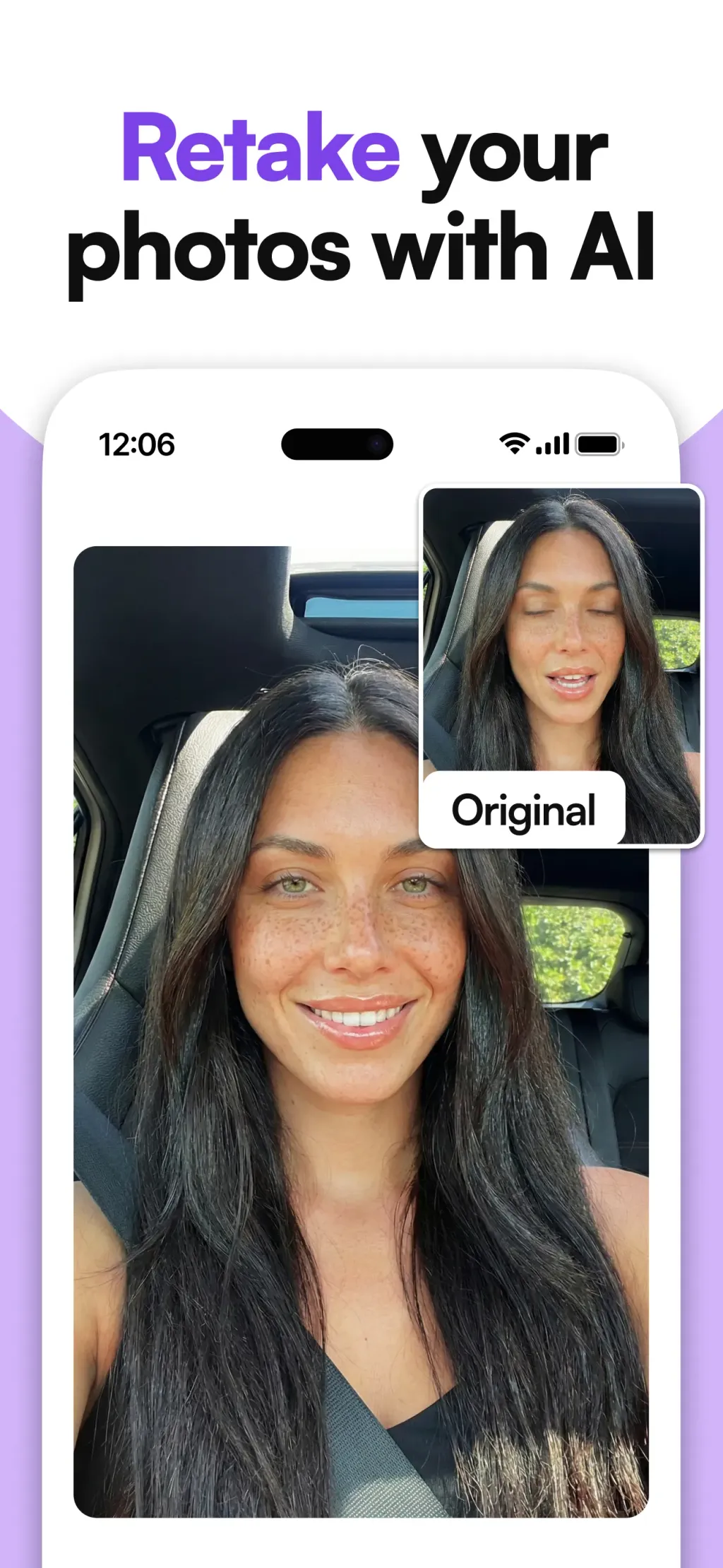 Retake AI Face & Selfie Editor screenshot 1
