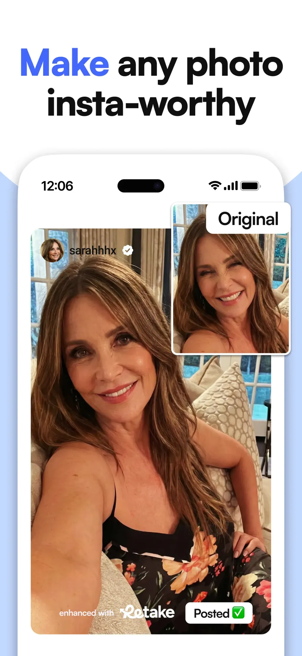 Retake AI Face & Selfie Editor App Store screenshot 5