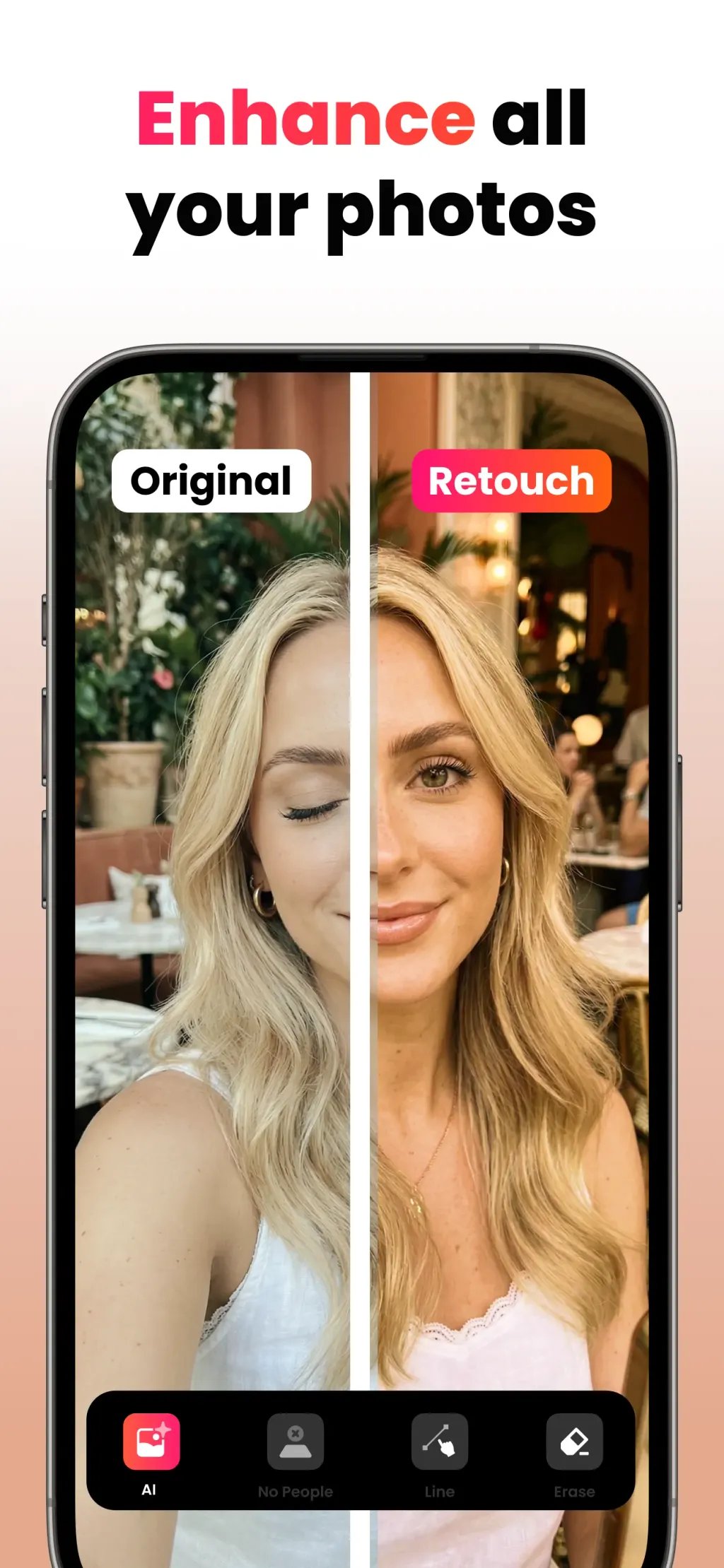 Retouch AI - Remove Objects screenshot 1