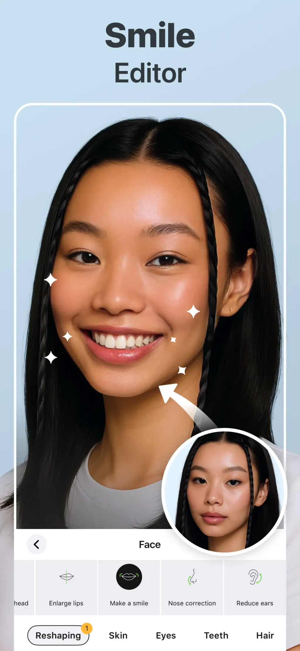 Retouch Me: Face, Body Editor App Store screenshot 7