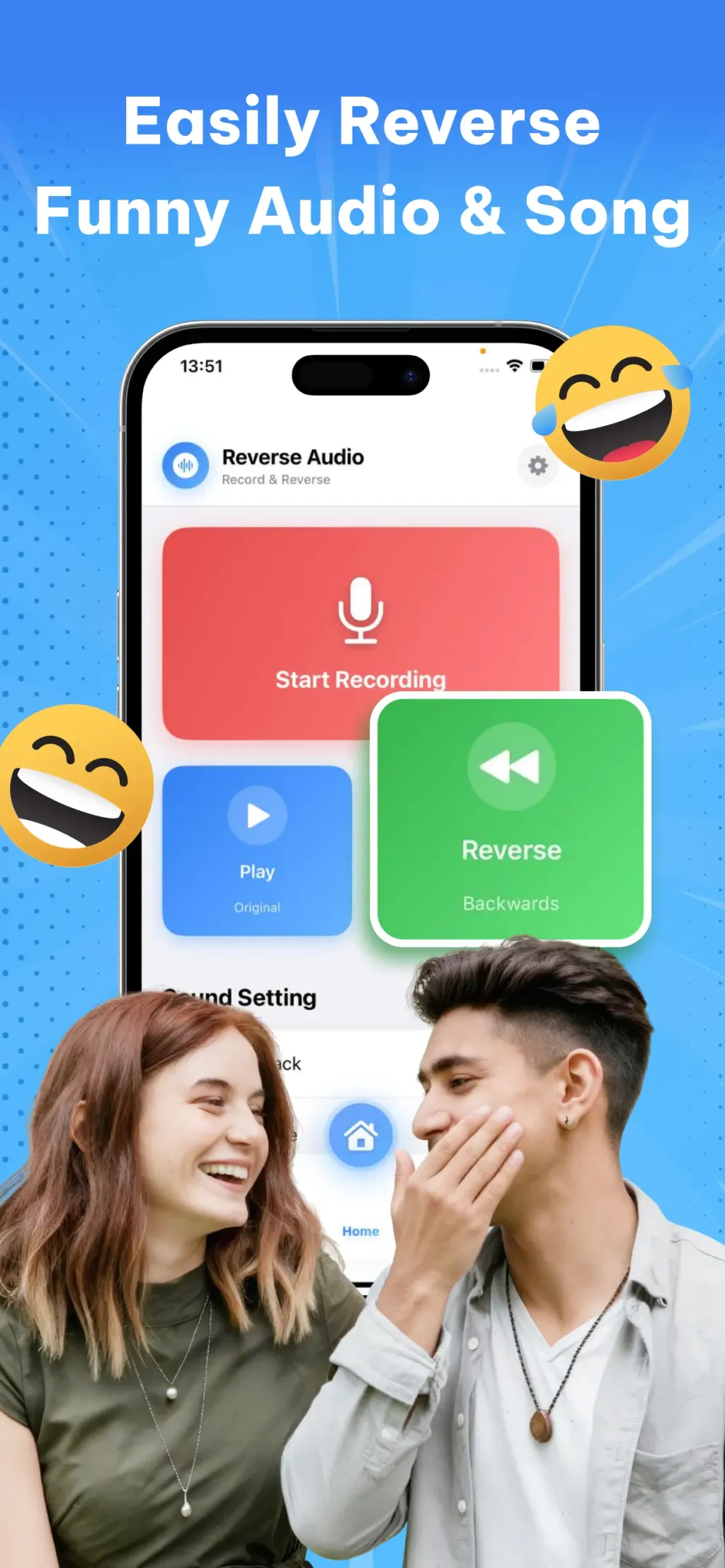 Reverse Audio: Sing Challenge App Store screenshot 1
