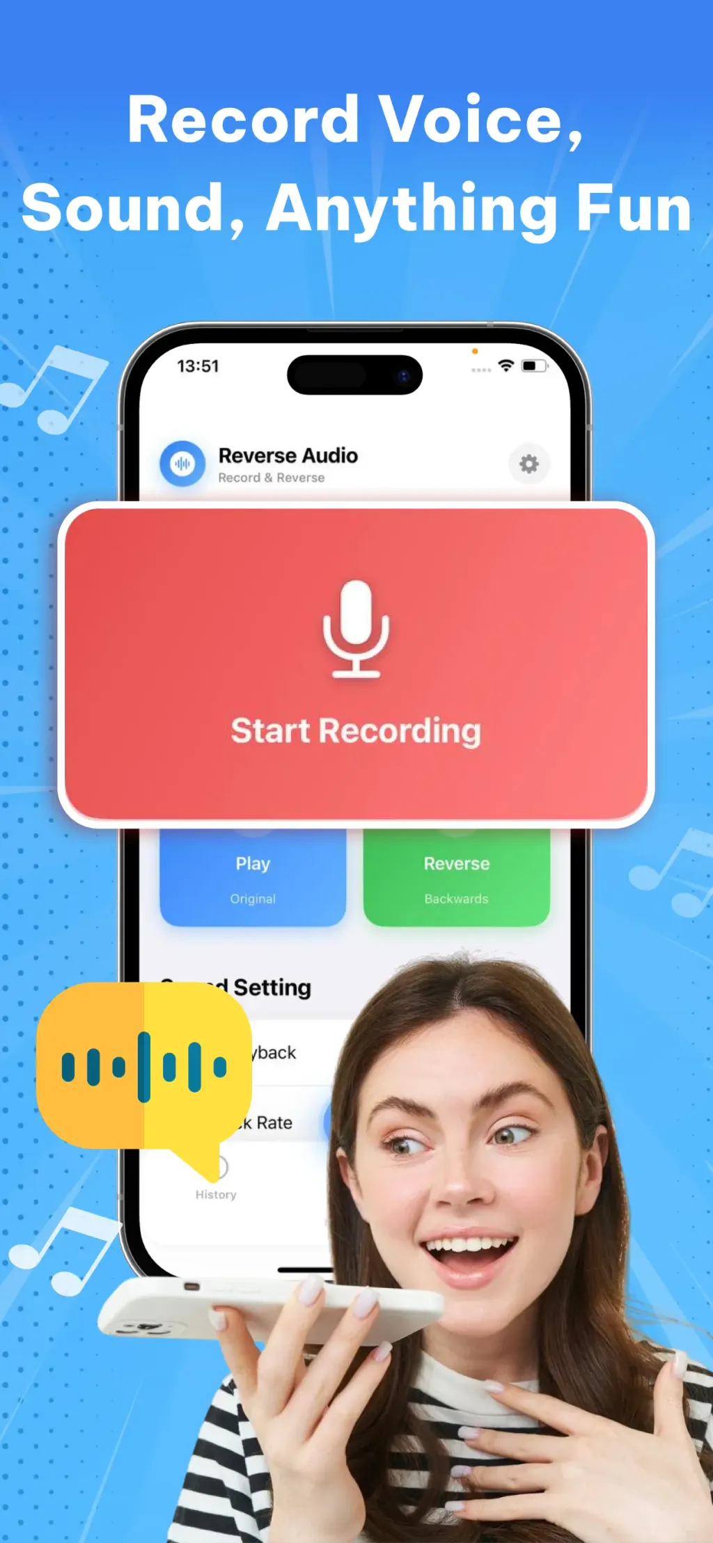 Reverse Audio: Sing Challenge screenshot 1