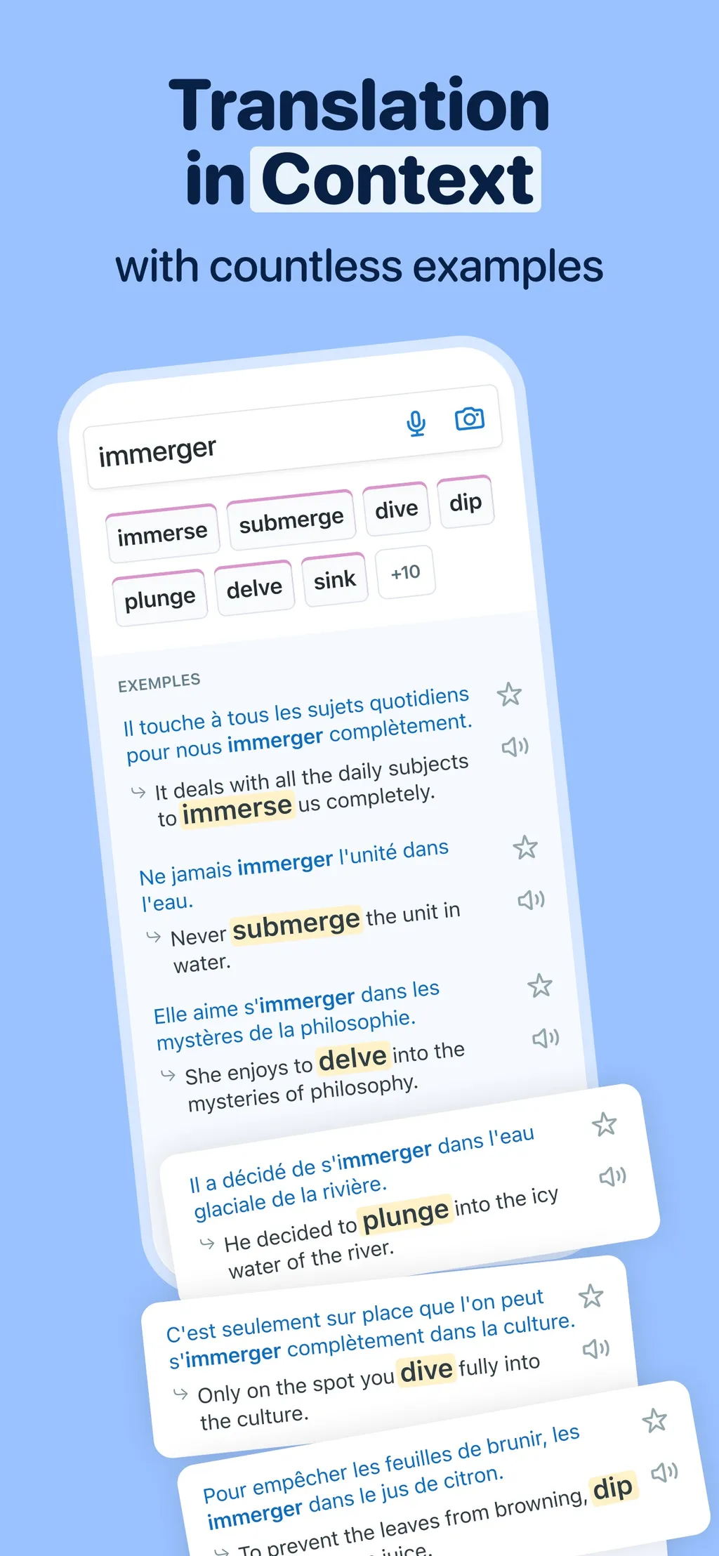 Reverso translate and learn App Store screenshot 2