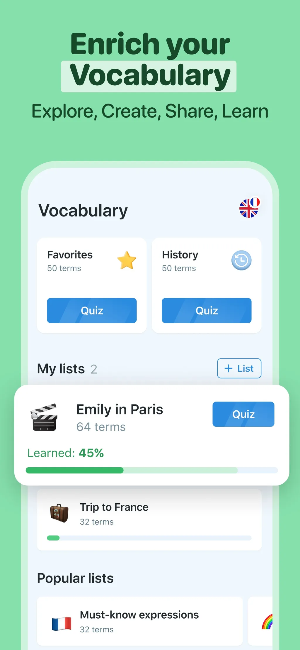Reverso translate and learn App Store screenshot 4
