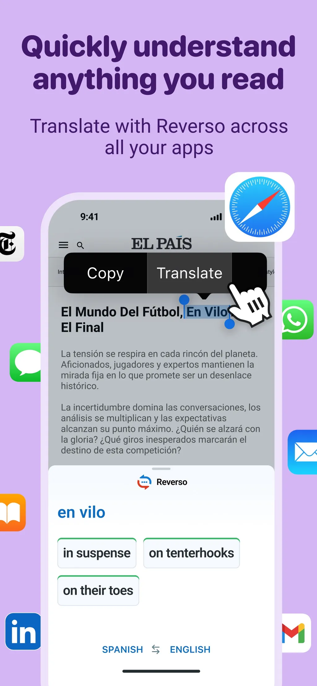 Reverso translate and learn App Store screenshot 6