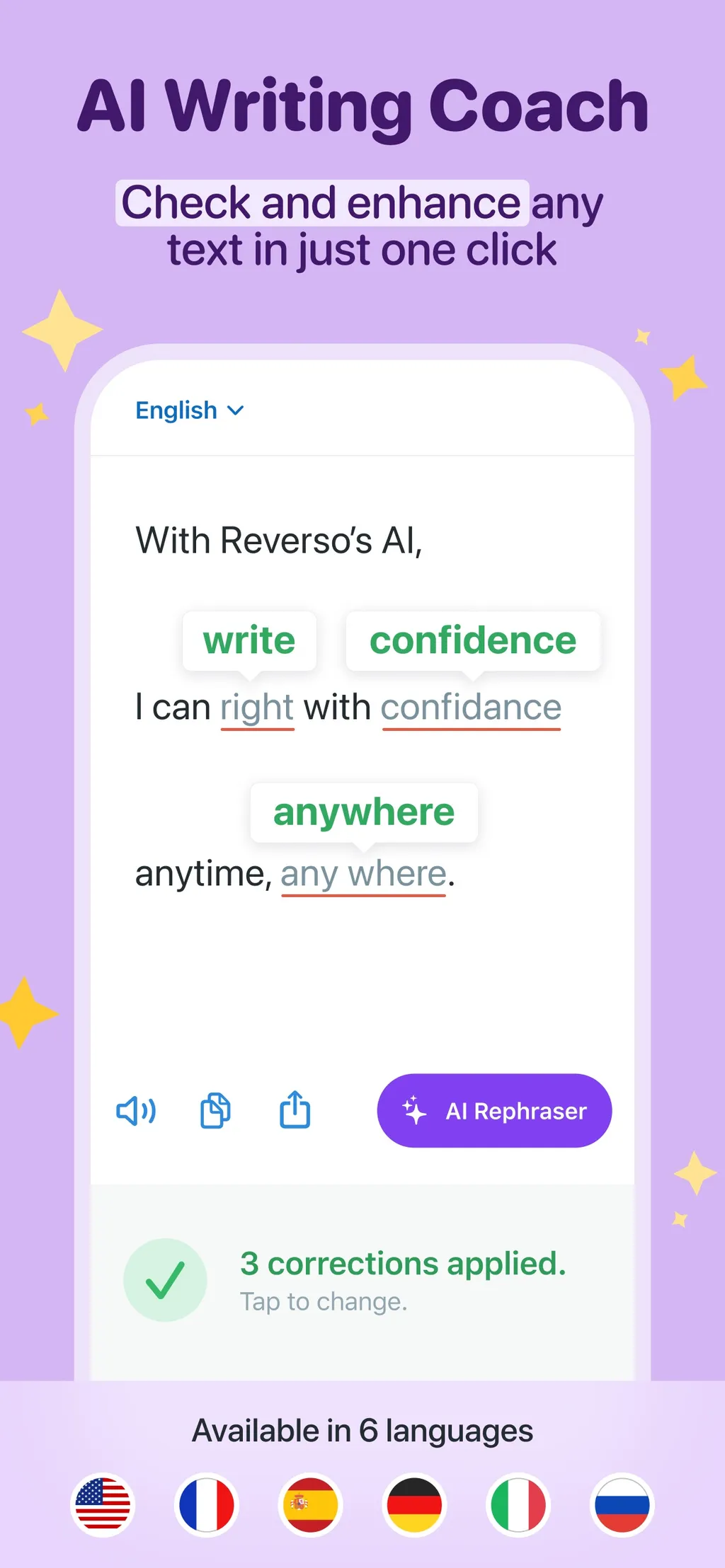 Reverso translate and learn App Store screenshot 7