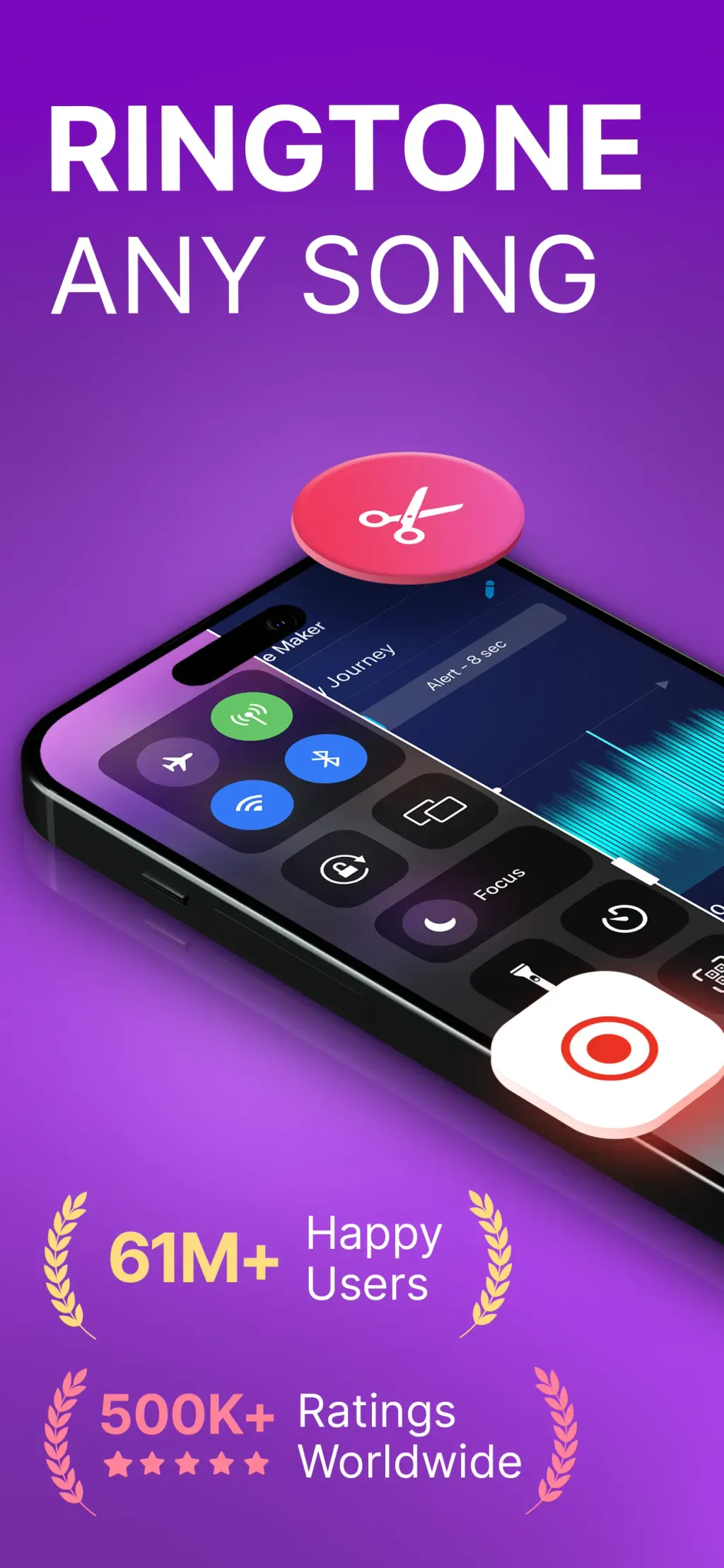Ringtones for iphone: Ringtune App Store screenshot 1