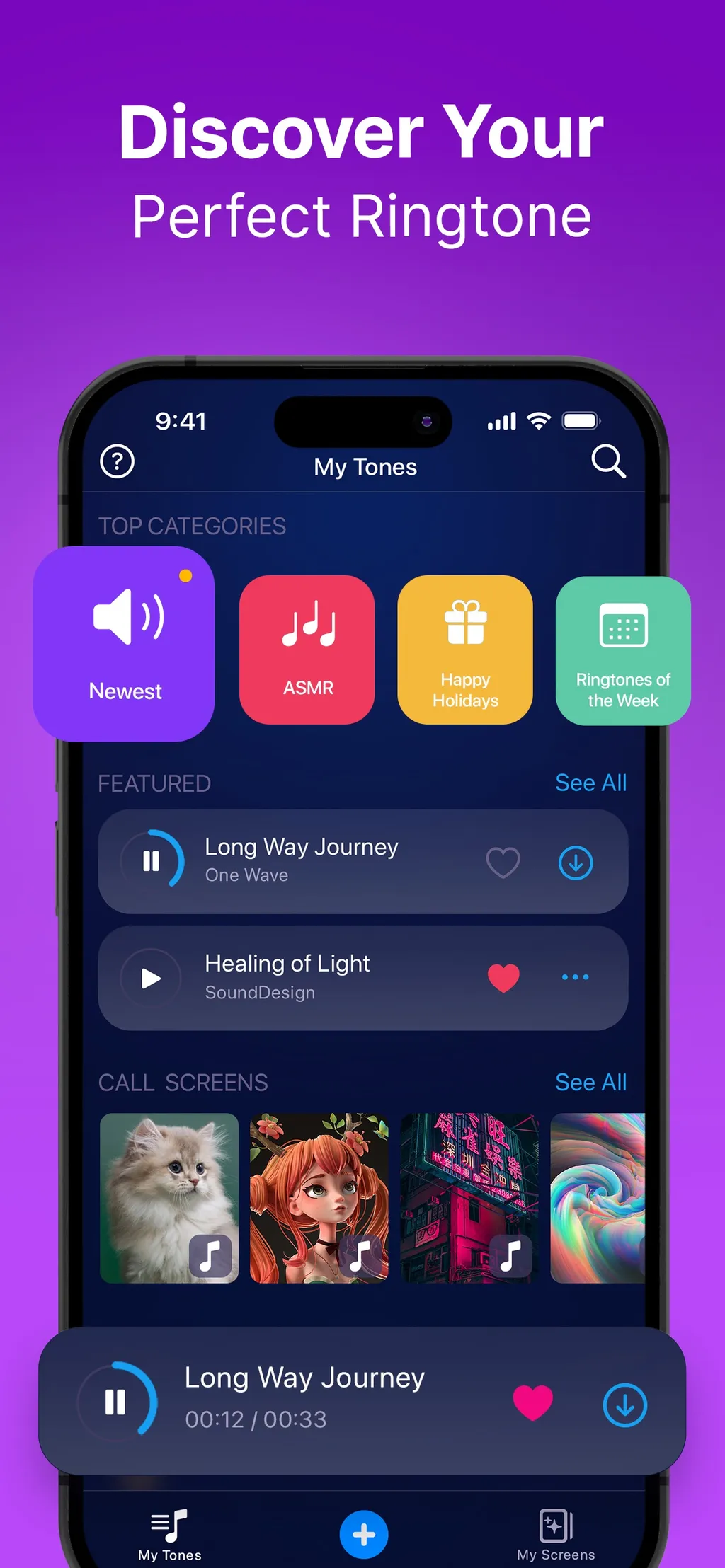 Ringtones for iphone: Ringtune App Store screenshot 3