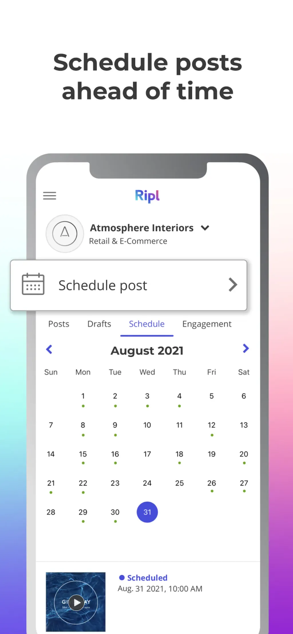 Ripl: Social Media Marketing App Store screenshot 8
