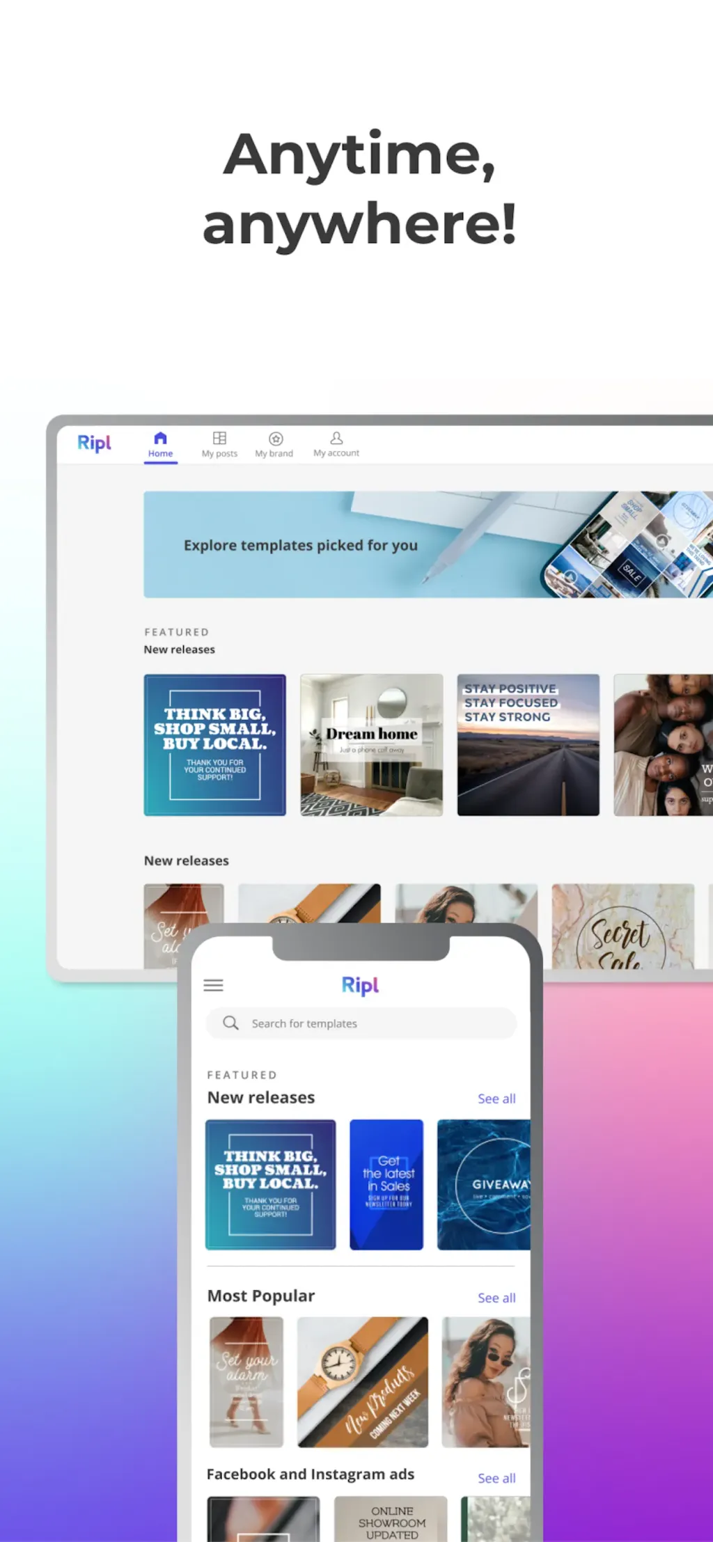 Ripl: Social Media Marketing App Store screenshot 10