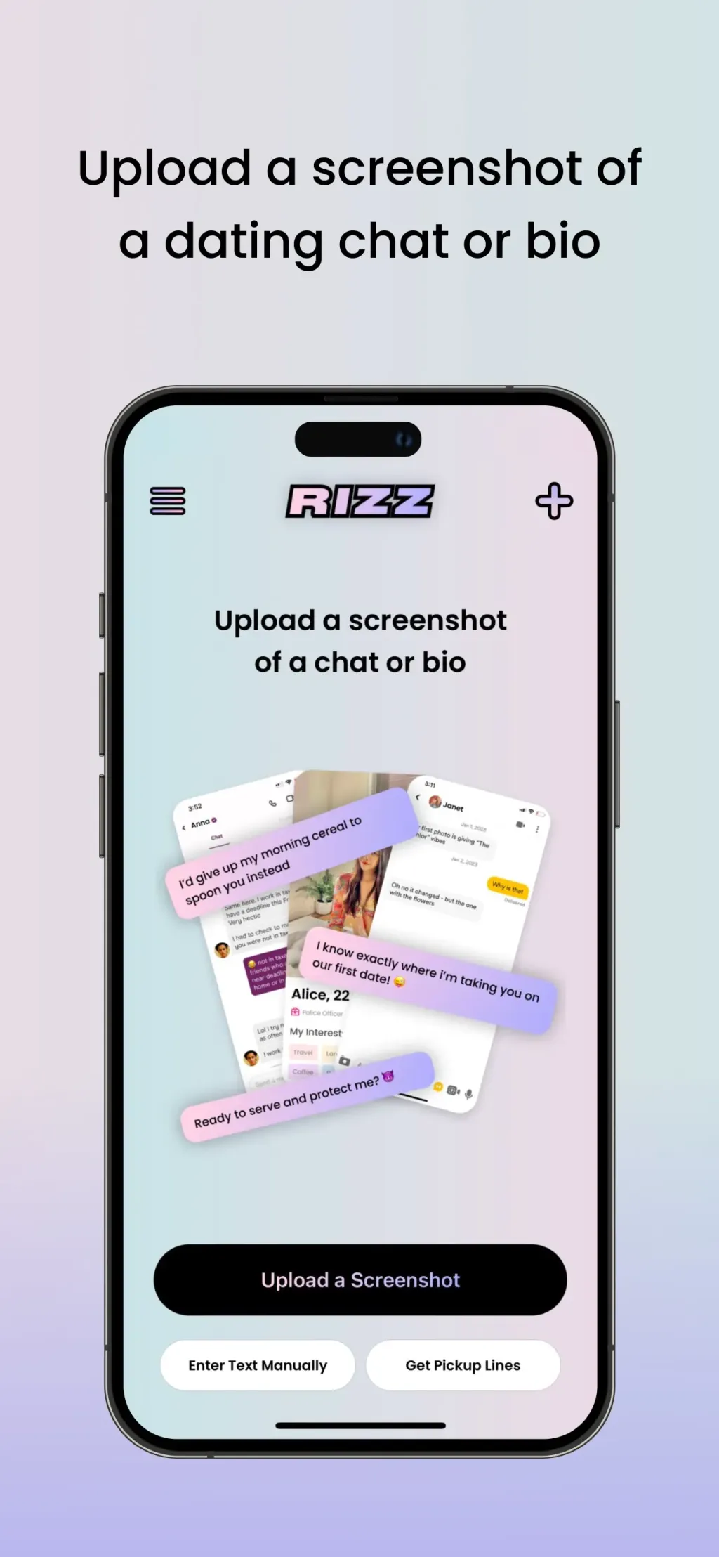 RIZZ screenshot 1