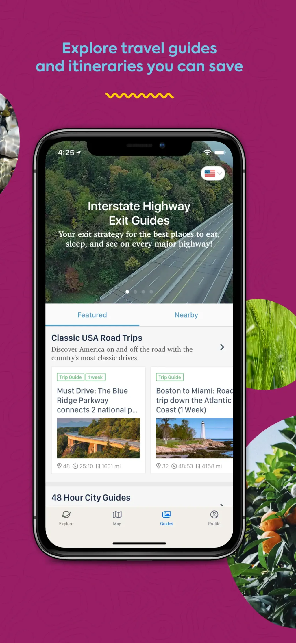 Roadtrippers - Trip Planner screenshot 1