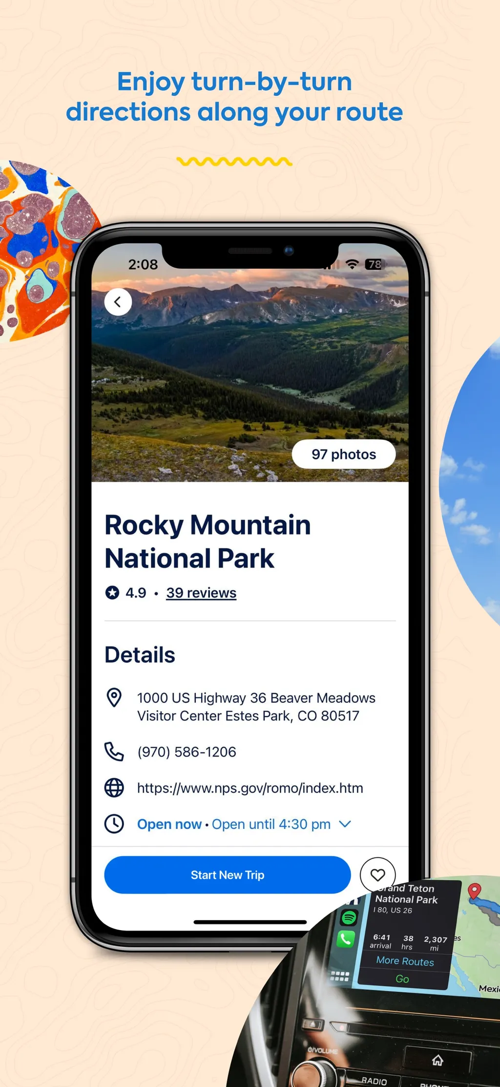 Roadtrippers - Trip Planner App Store screenshot 7