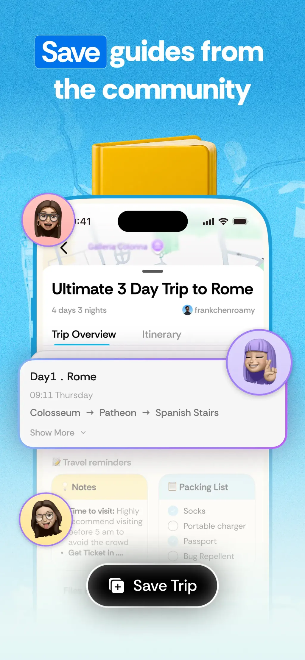 Roamy: Save Spot & Plan Trips screenshot 3
