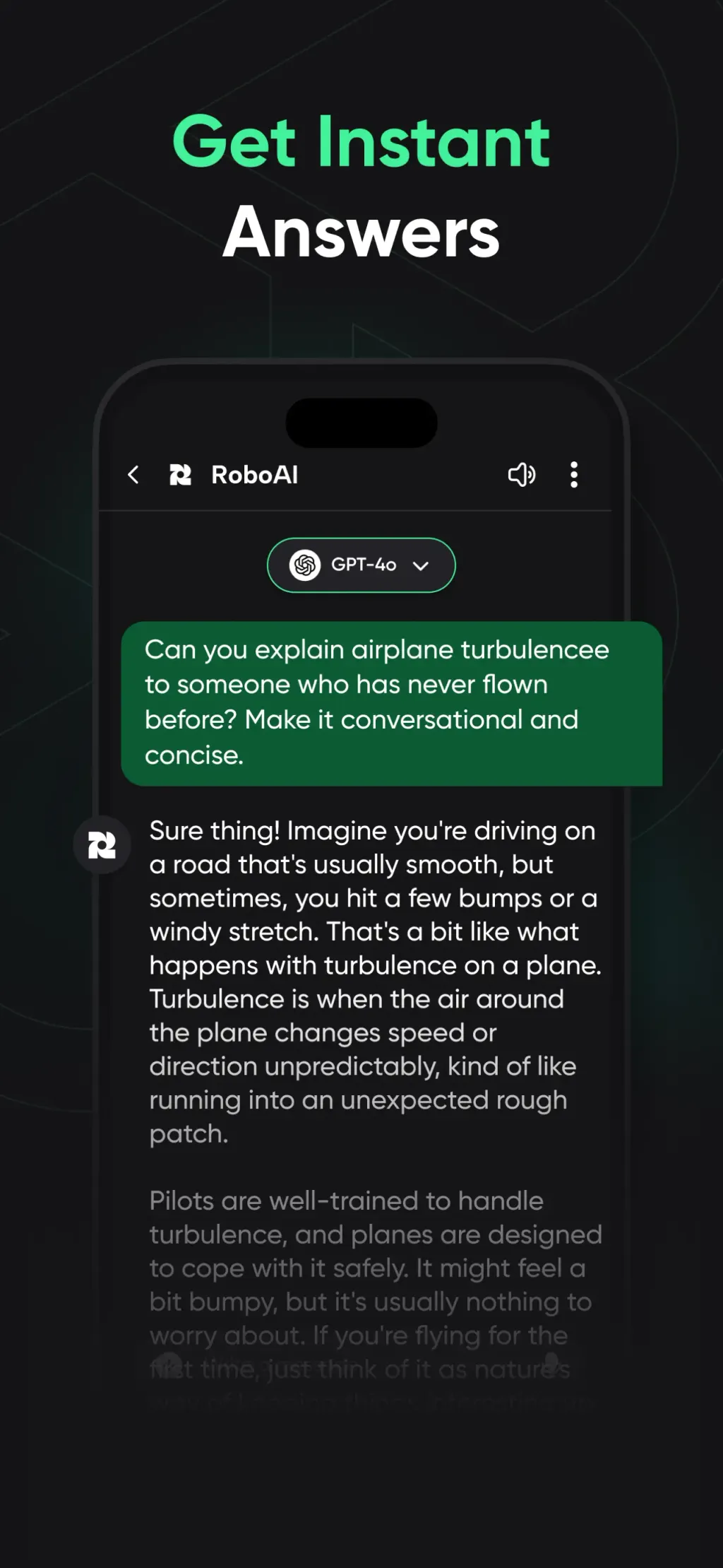 RoboAI - Chat & Ask AI Chatbot App Store screenshot 7