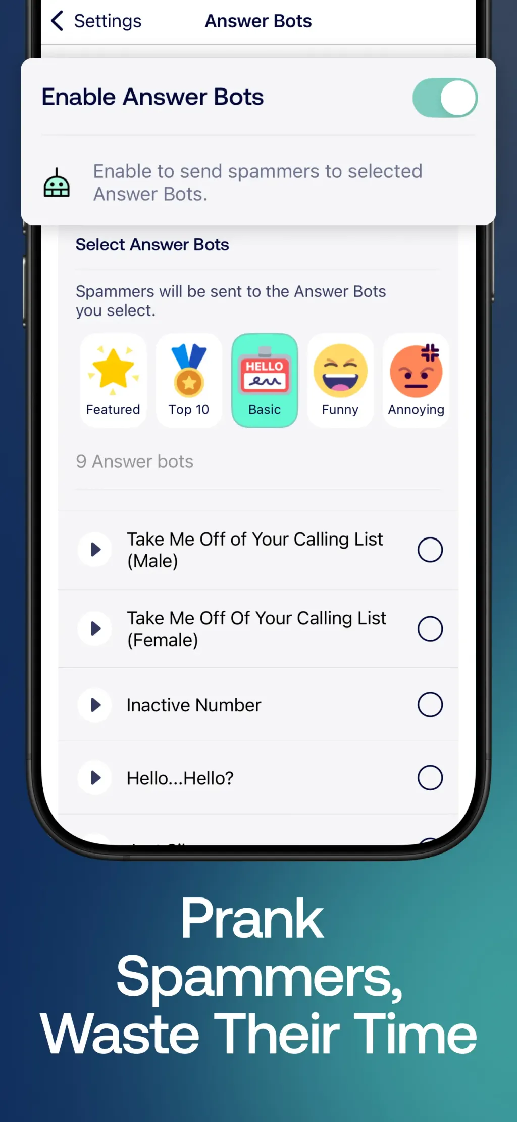 Robokiller: Spam Call Blocker App Store screenshot 5