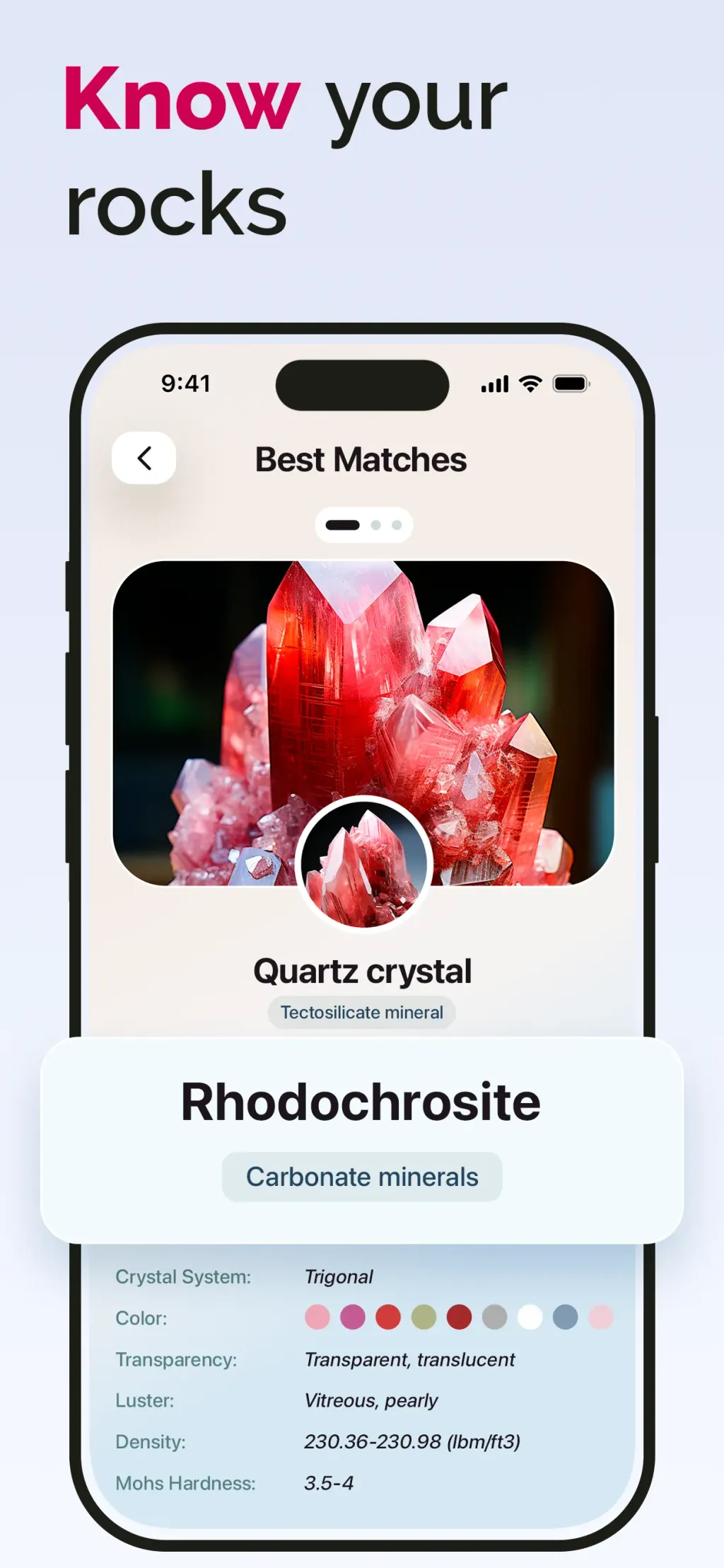 Rock ID - Stone Identifier App Store screenshot 5