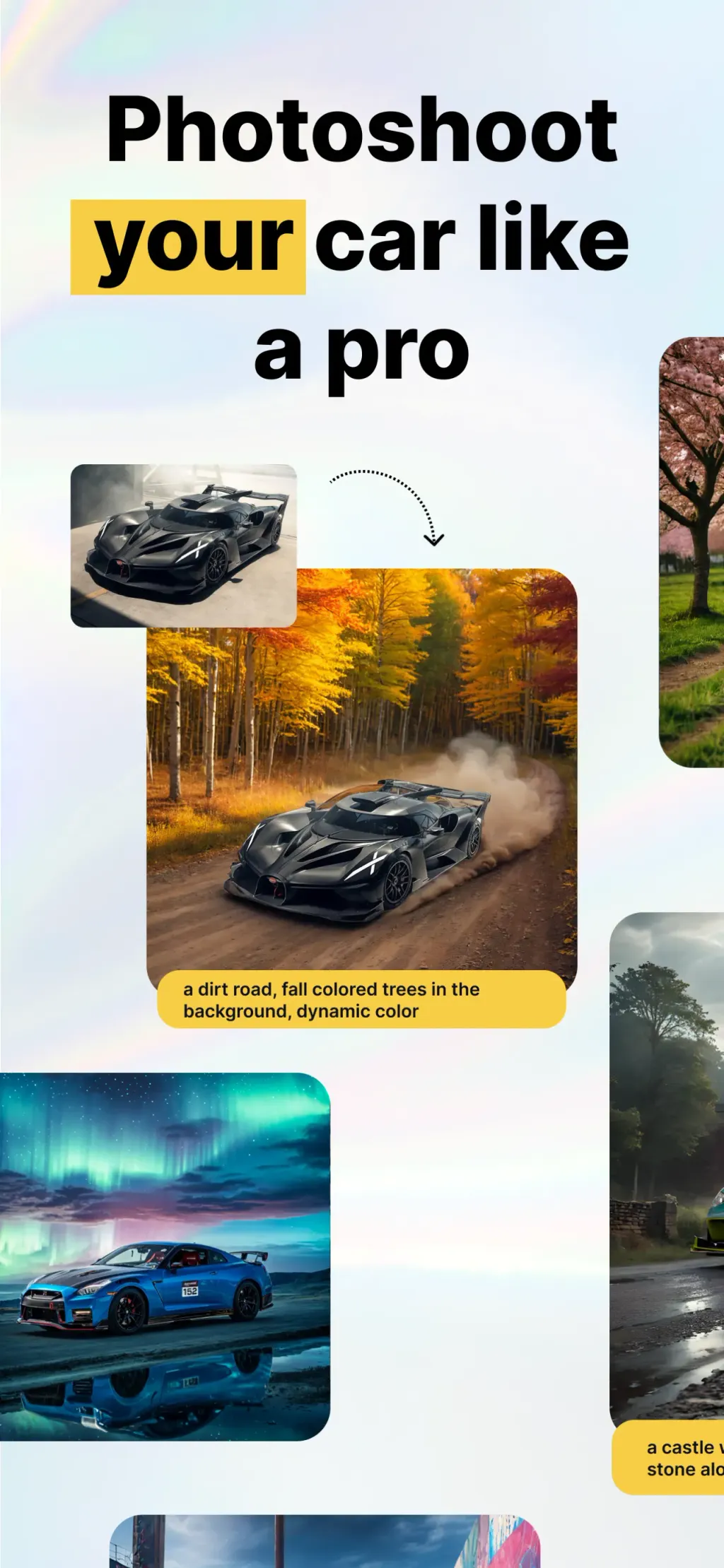 Rollers: AI Car Photoshoots screenshot 2