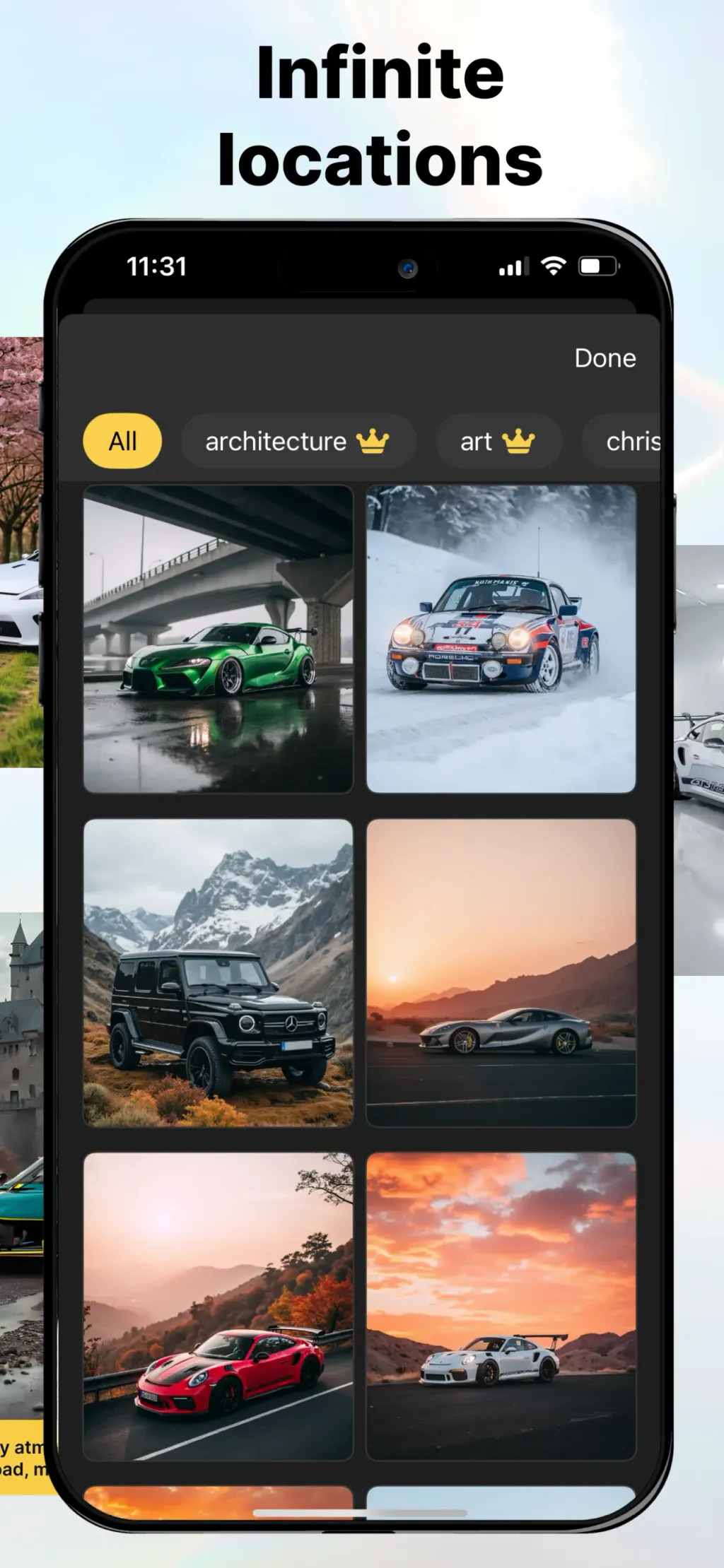 Rollers: AI Car Photoshoots screenshot 1
