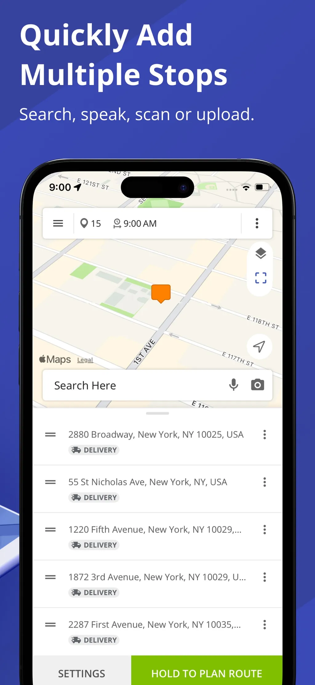 Route4Me Route Planner screenshot 1