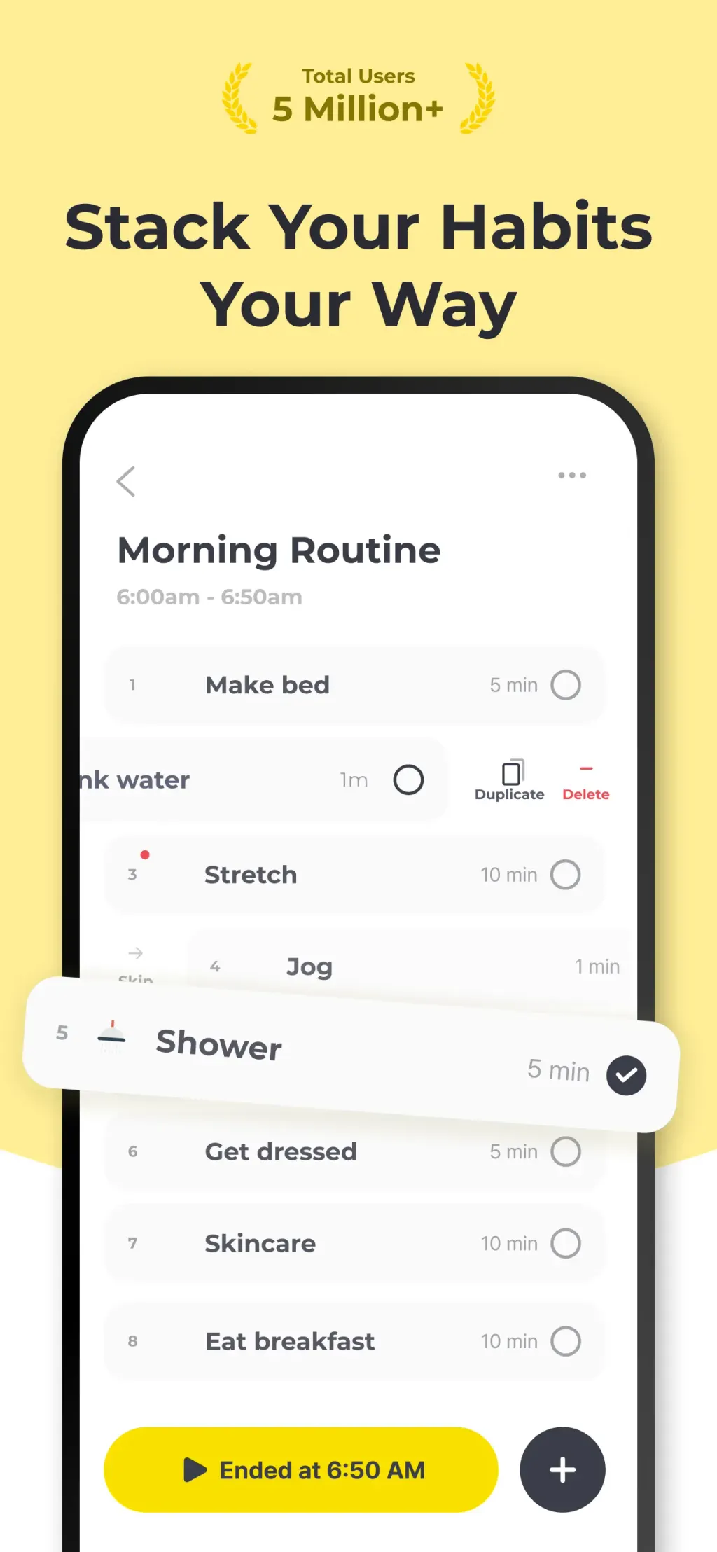 Routine Planner, Habit Tracker App Store screenshot 2