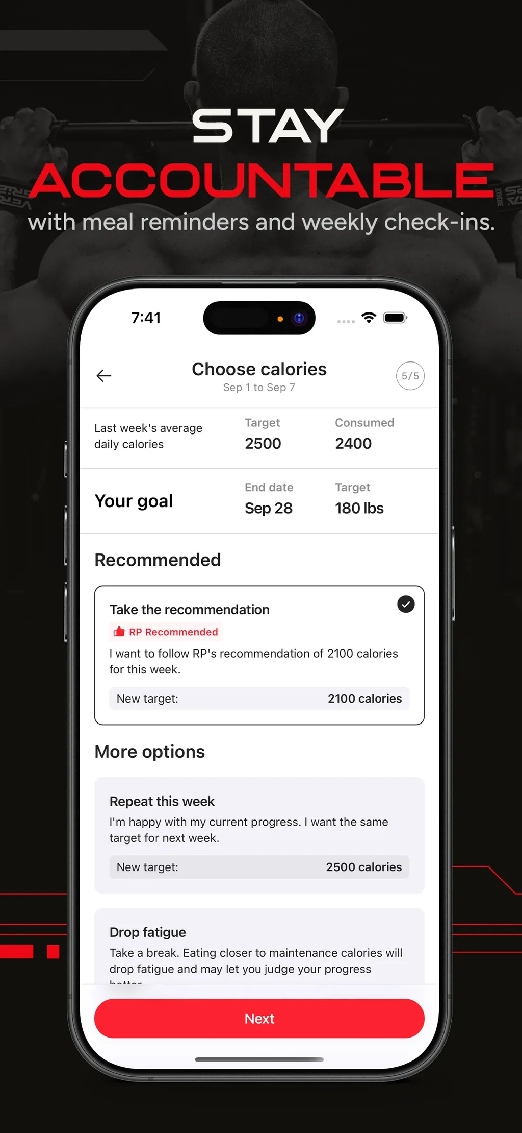 RP Diet Coach & Planner App Store screenshot 8