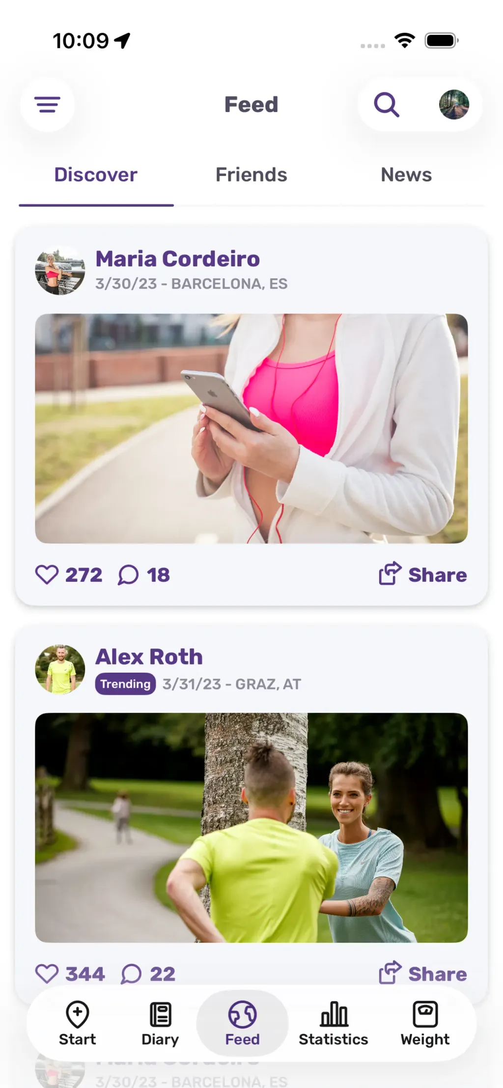 Running Tracker App – FITAPP App Store screenshot 7