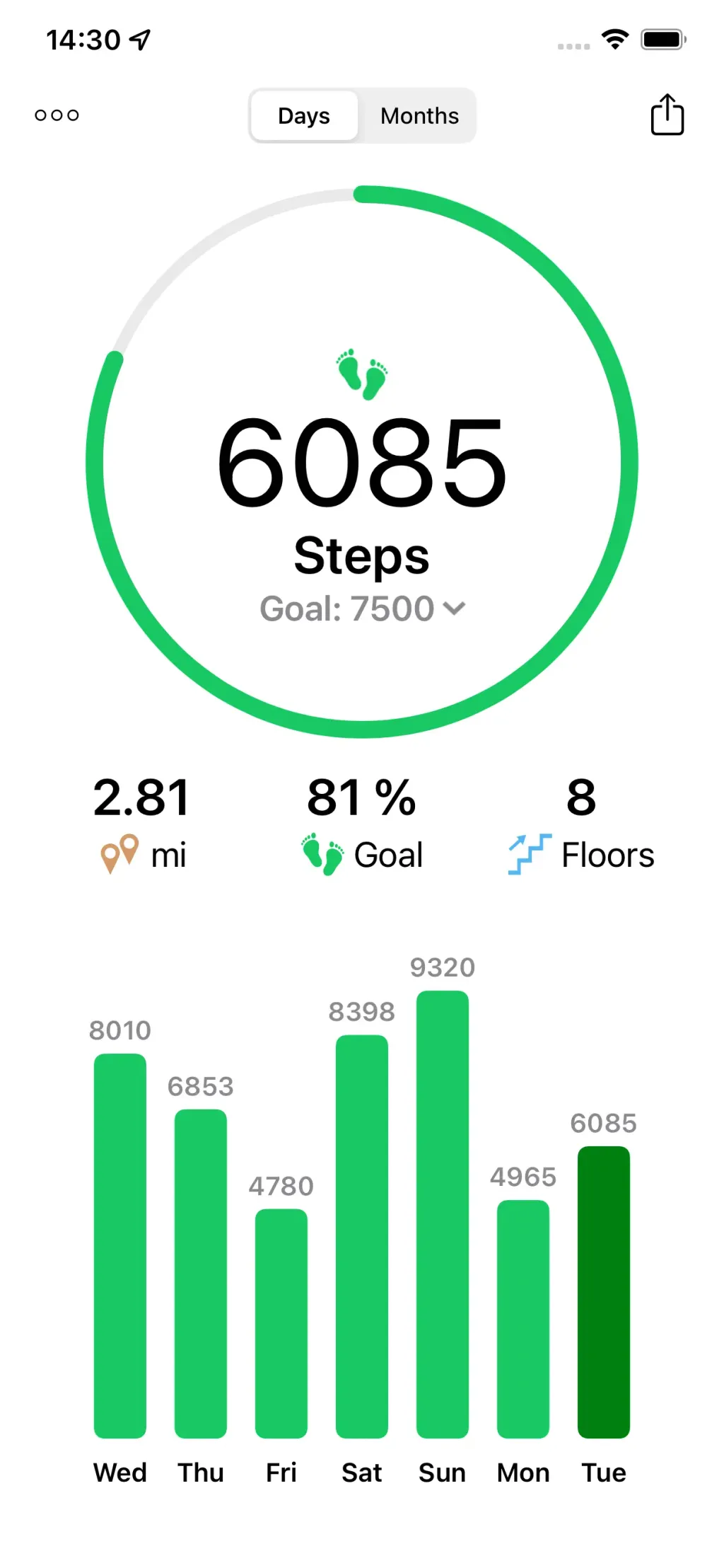 Running Walking Tracker Goals App Store screenshot 6