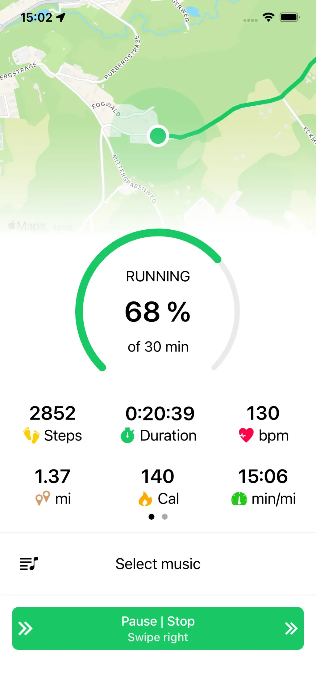 Running Walking Tracker Goals App Store screenshot 7