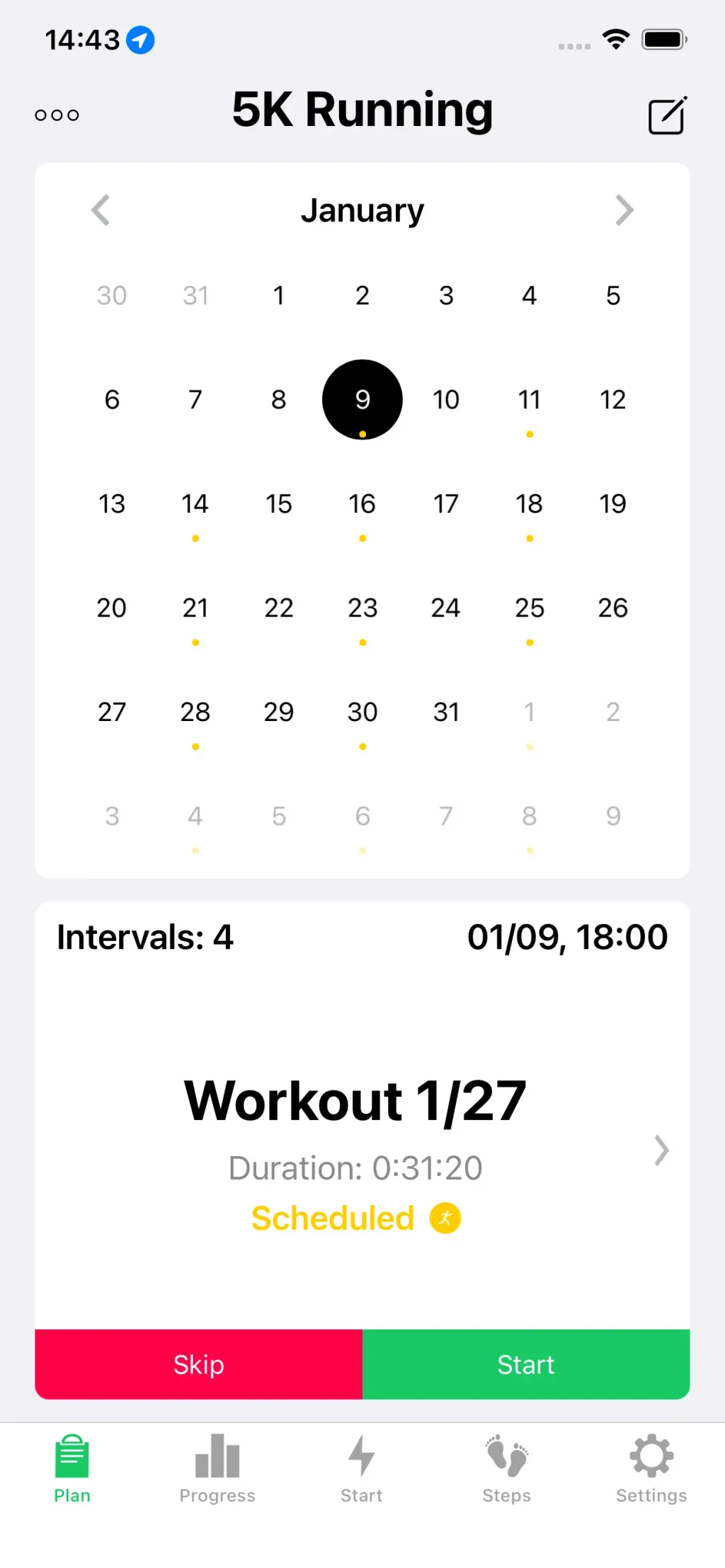Running Walking Tracker Goals App Store screenshot 8