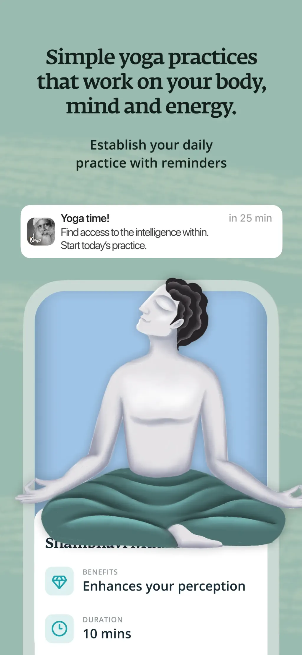 Sadhguru- Yoga & Meditation App Store screenshot 5