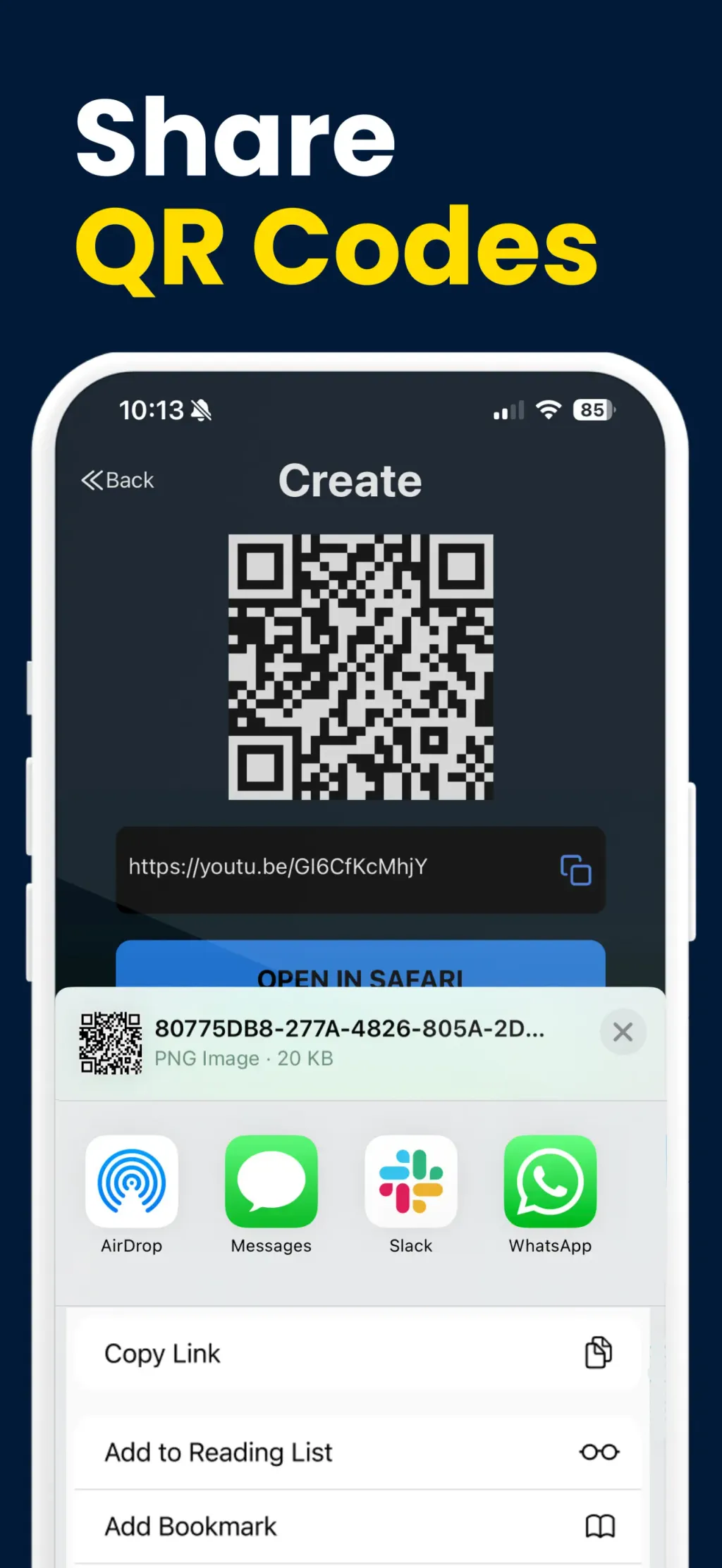 Scan QR Code Now App Store screenshot 6