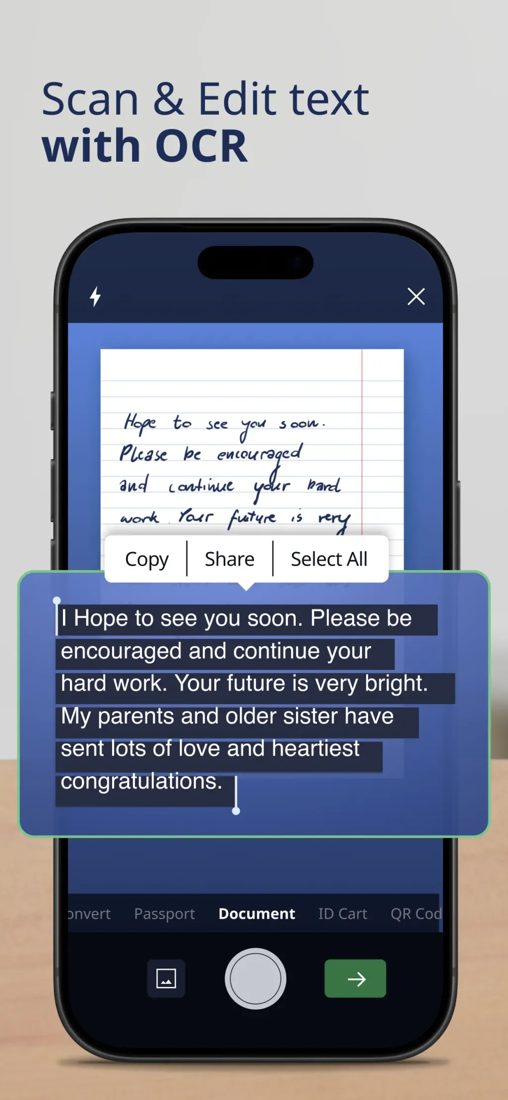 Scan to PDF-Document Scanner App Store screenshot 3