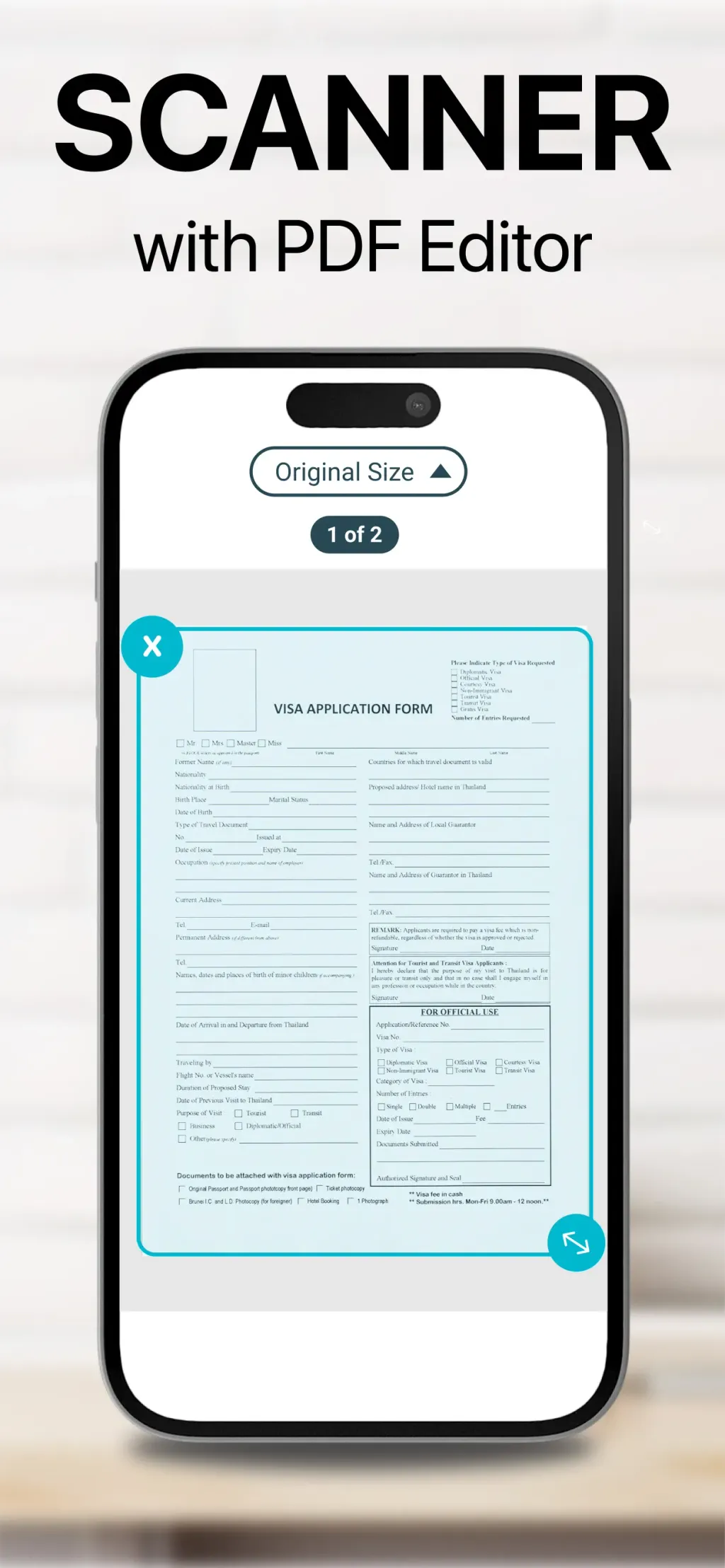 Scan to PDF: Converter Scanner App Store screenshot 2