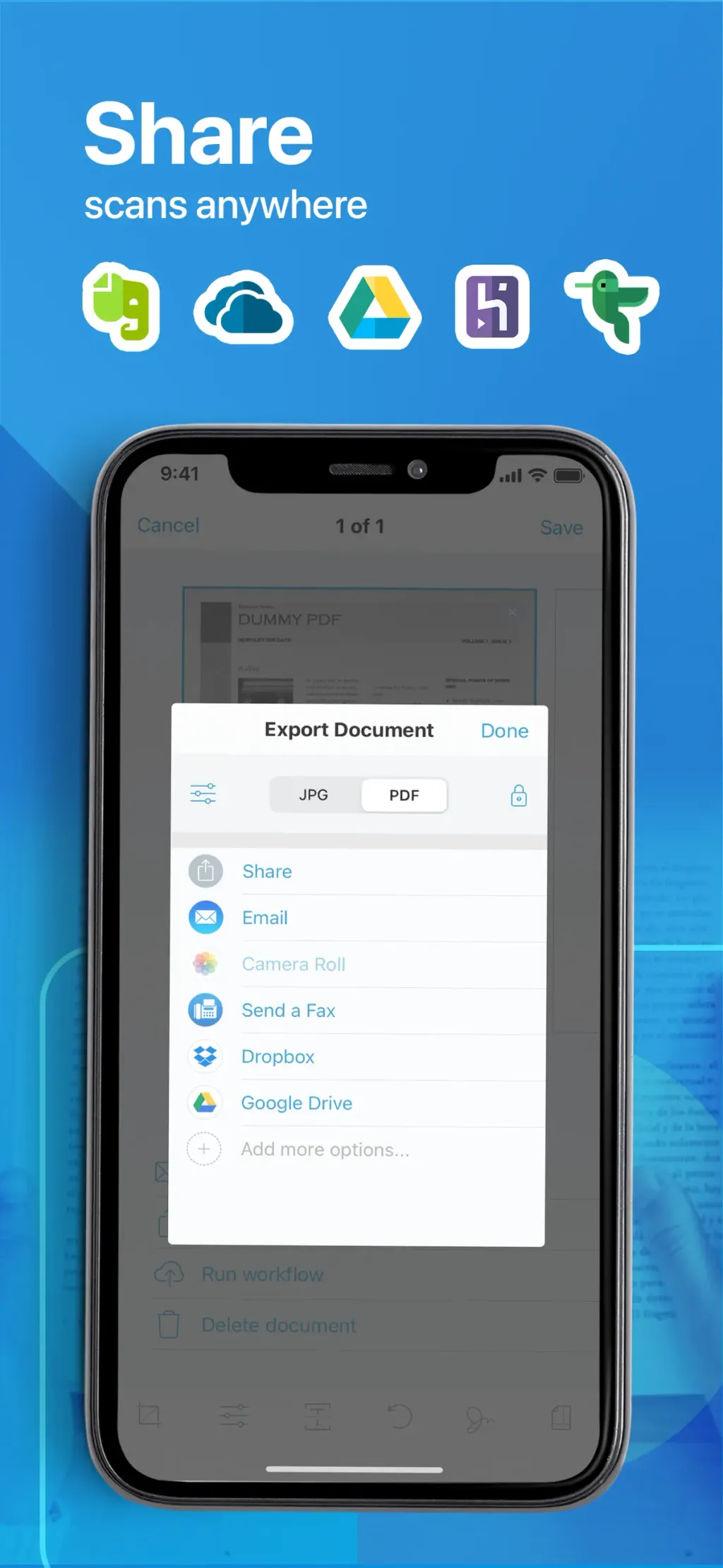 Scanner App: Fast PDF Doc Scan App Store screenshot 7
