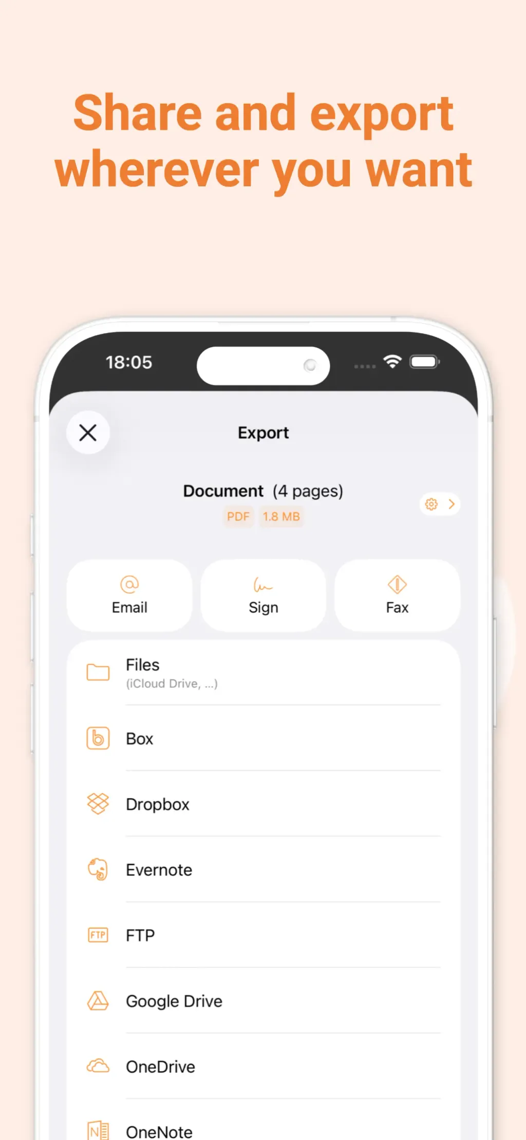 Scanner App: Genius Scan App Store screenshot 6