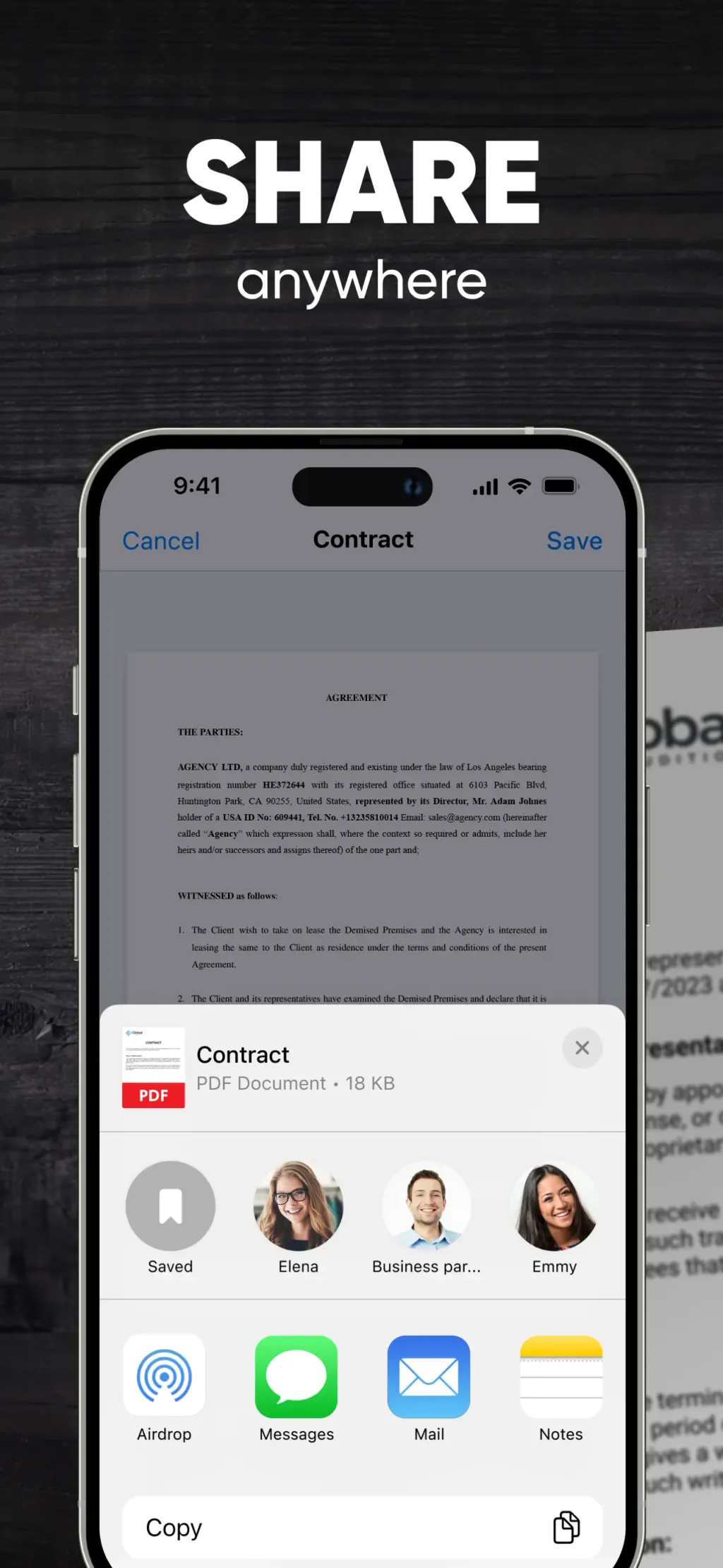 Scanner App To PDF App Store screenshot 5