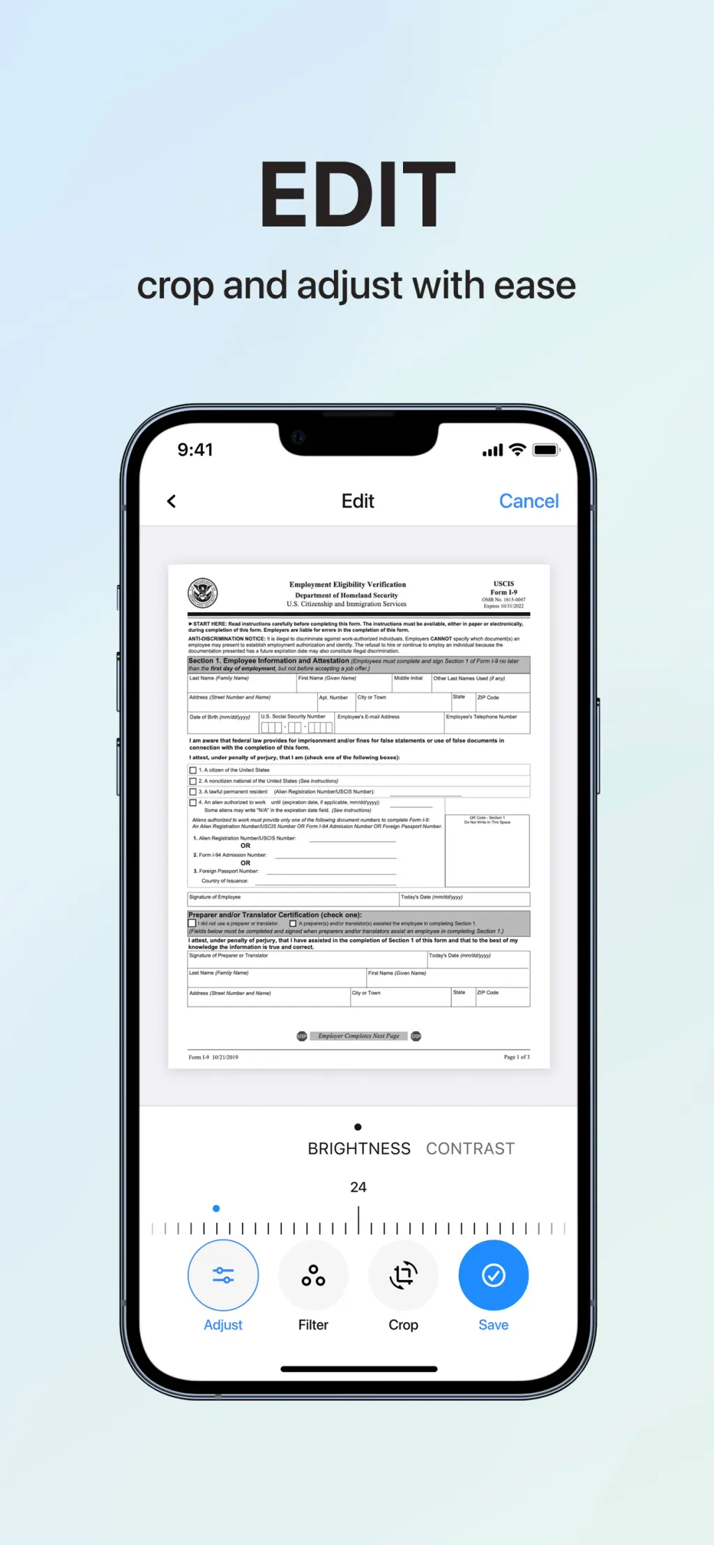 Scanner Doc: Scan PDF Document App Store screenshot 6