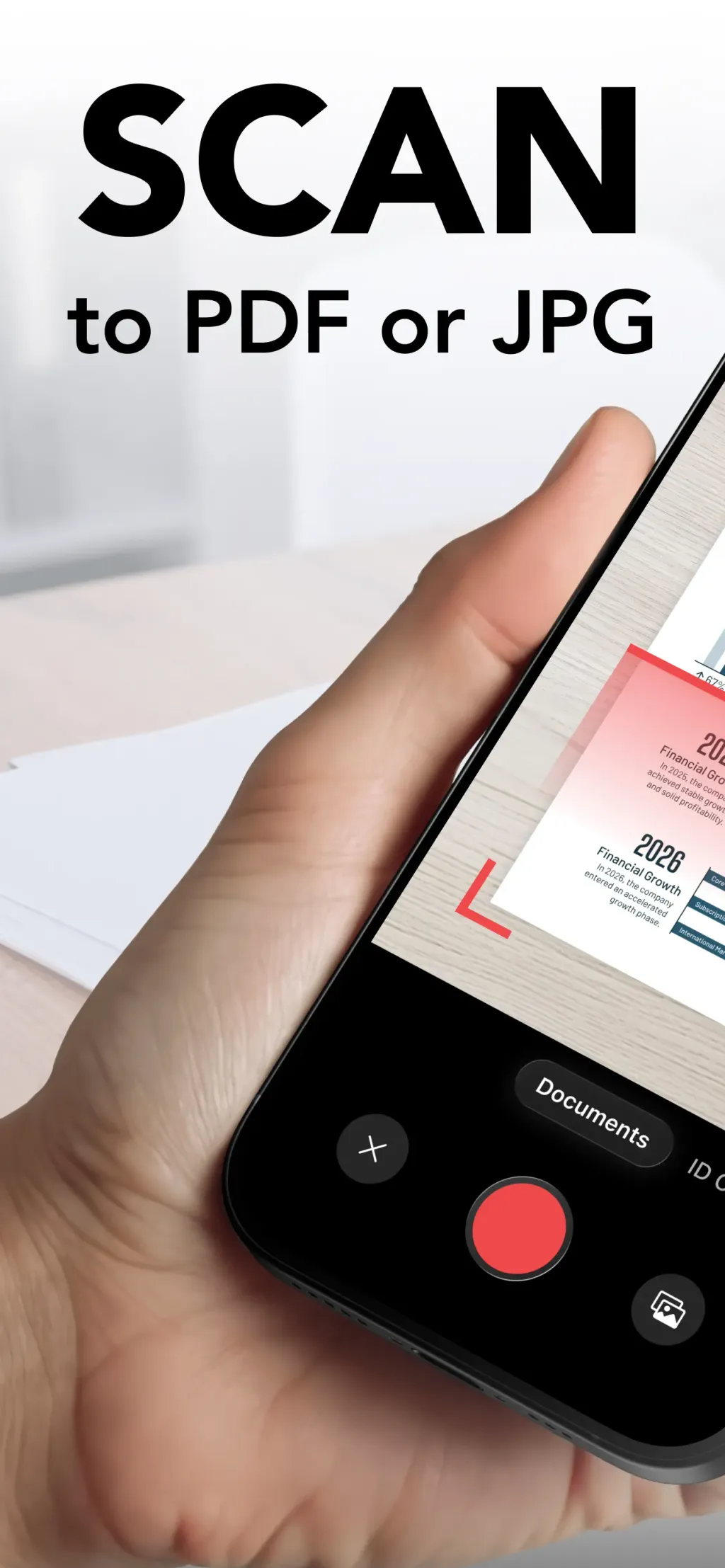 SCAN ACE · PDF Scanner App App Store screenshot 1