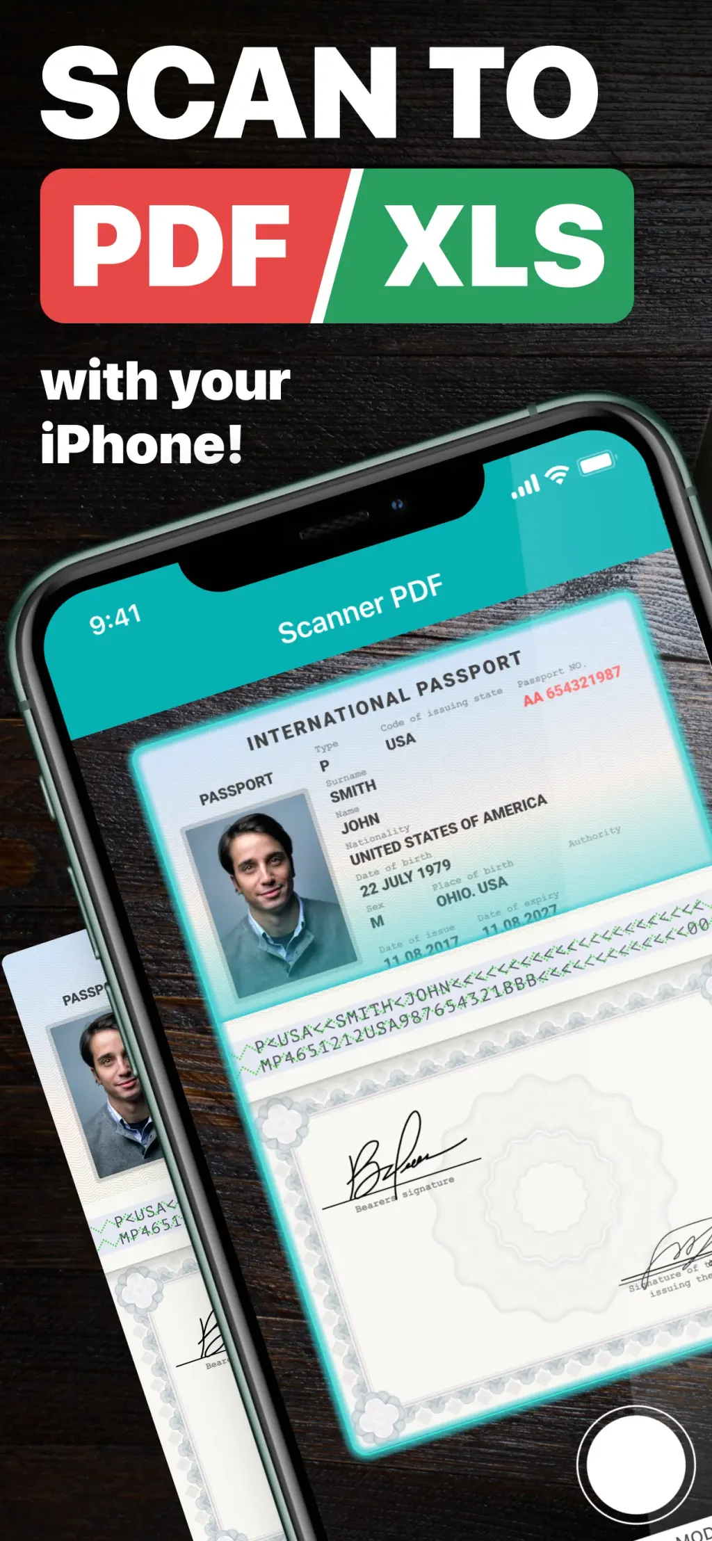 Scanner PDF – scan document App Store screenshot 1