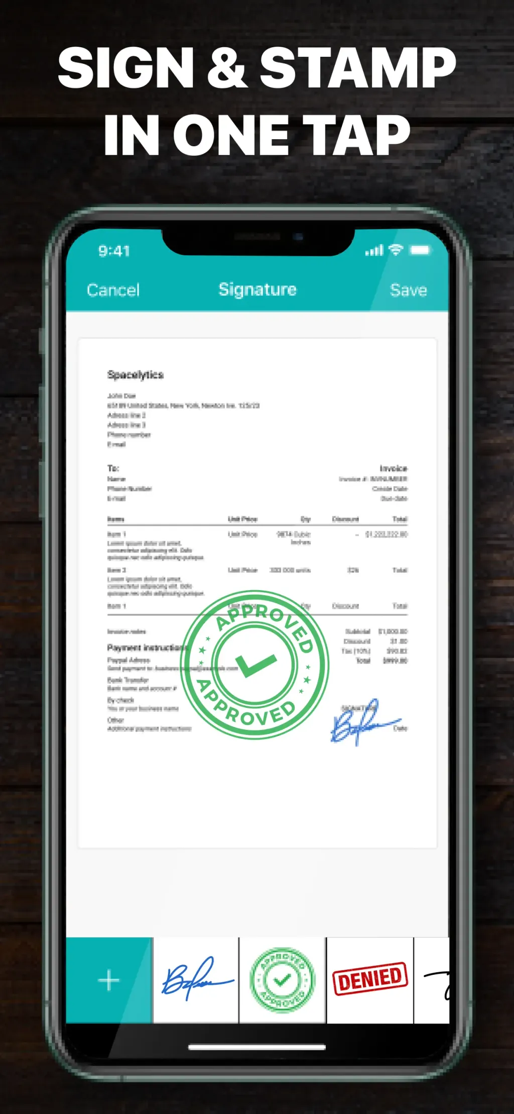 Scanner PDF – scan document App Store screenshot 5