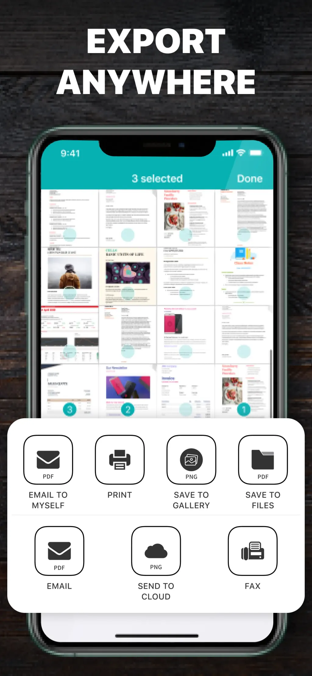 Scanner PDF – scan document App Store screenshot 6