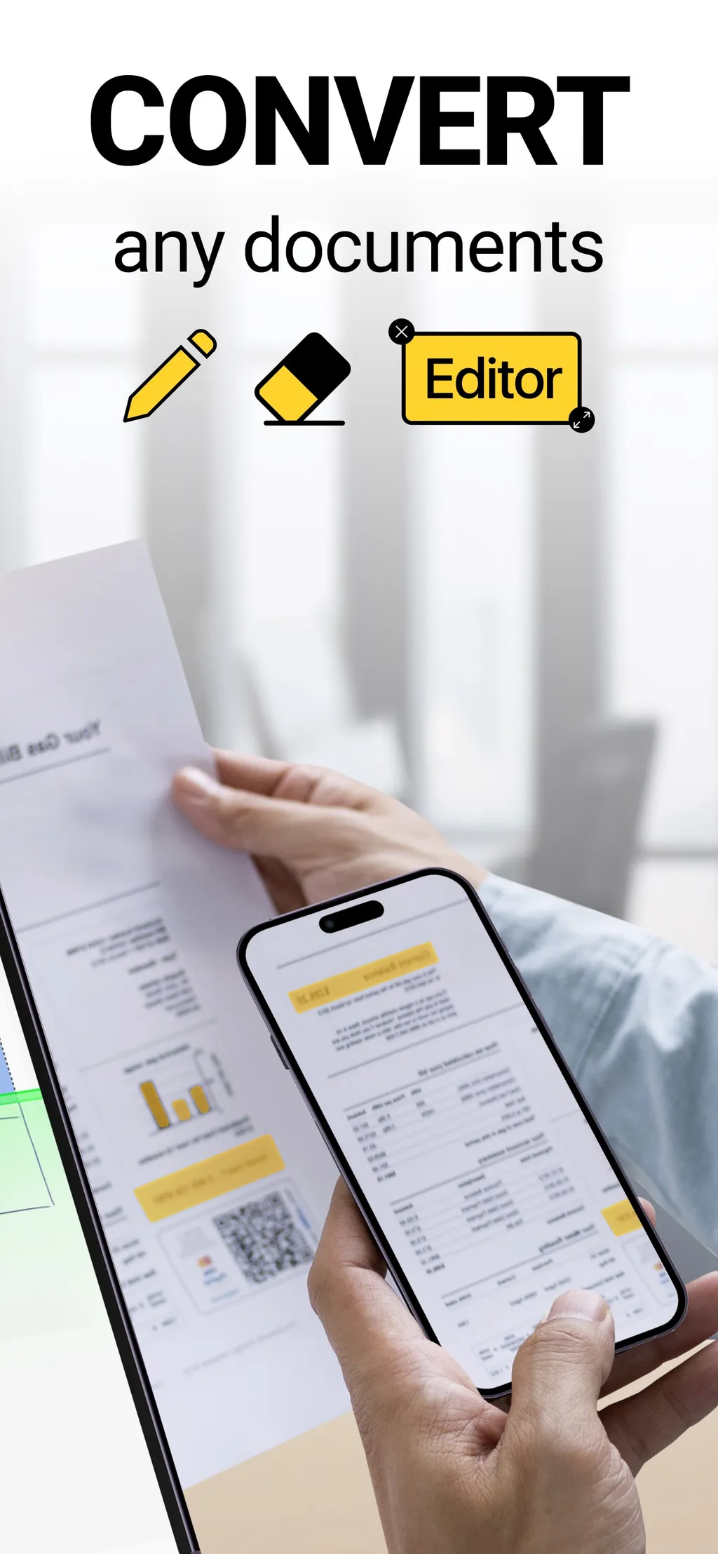 Photo to PDF Convert Scanner + App Store screenshot 2