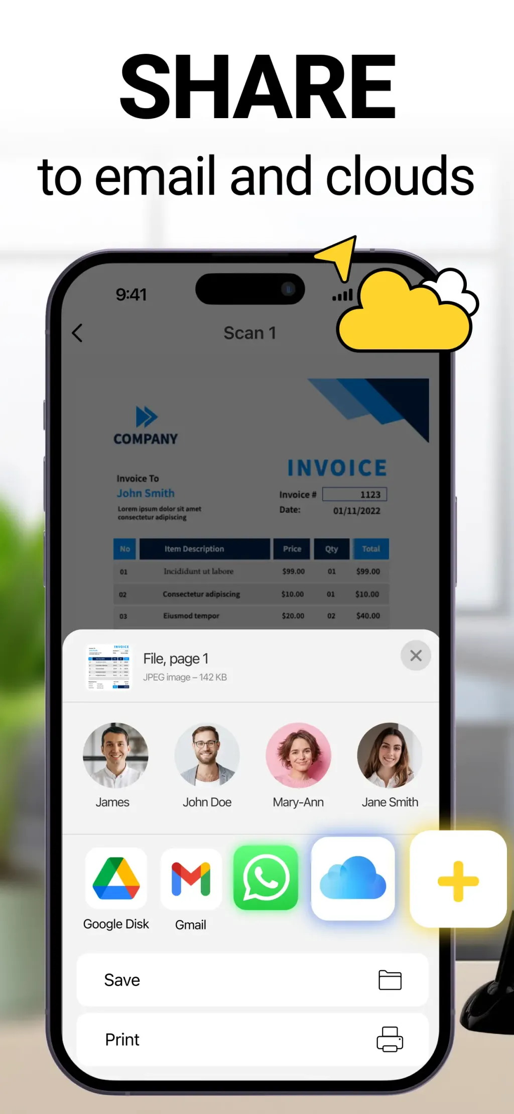 Photo to PDF Convert Scanner + App Store screenshot 7