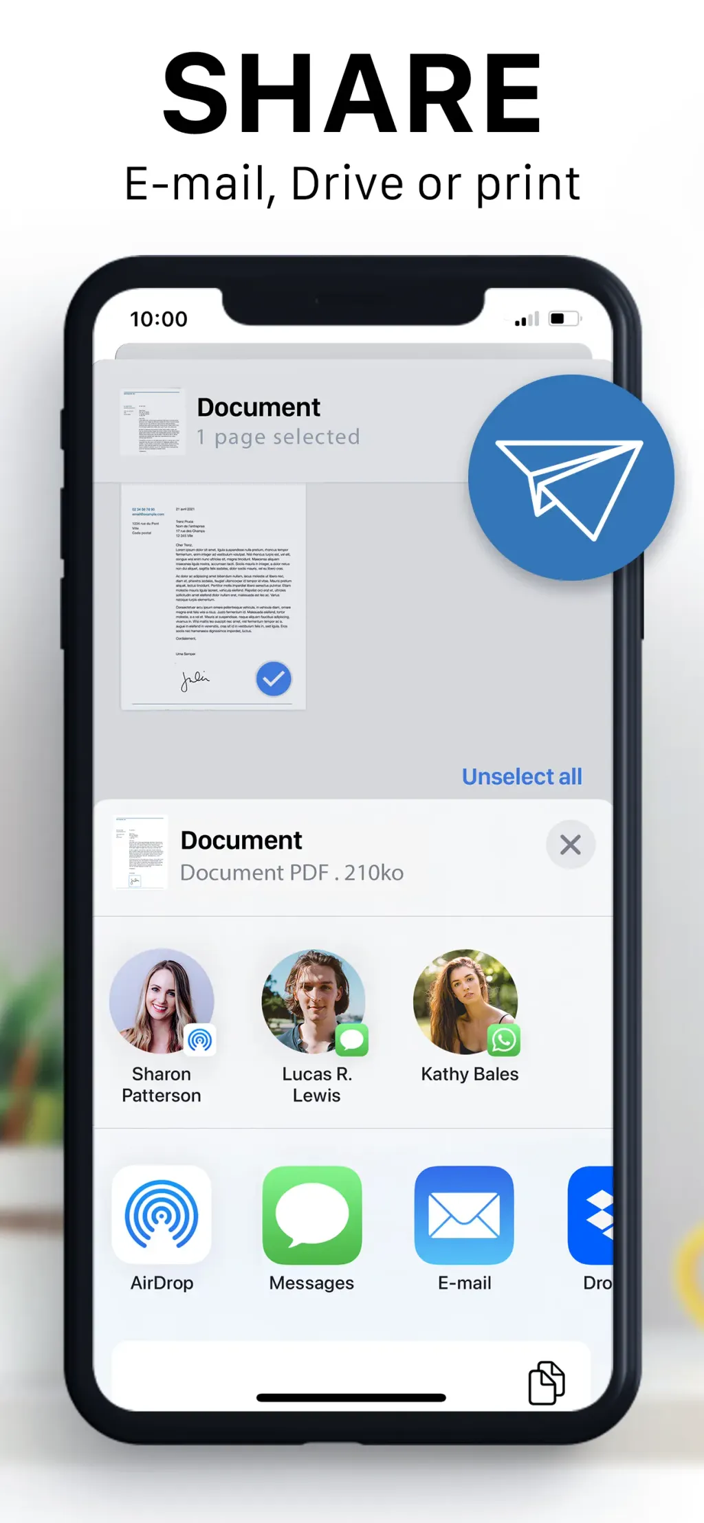Scanner – Scan PDF & Document App Store screenshot 3