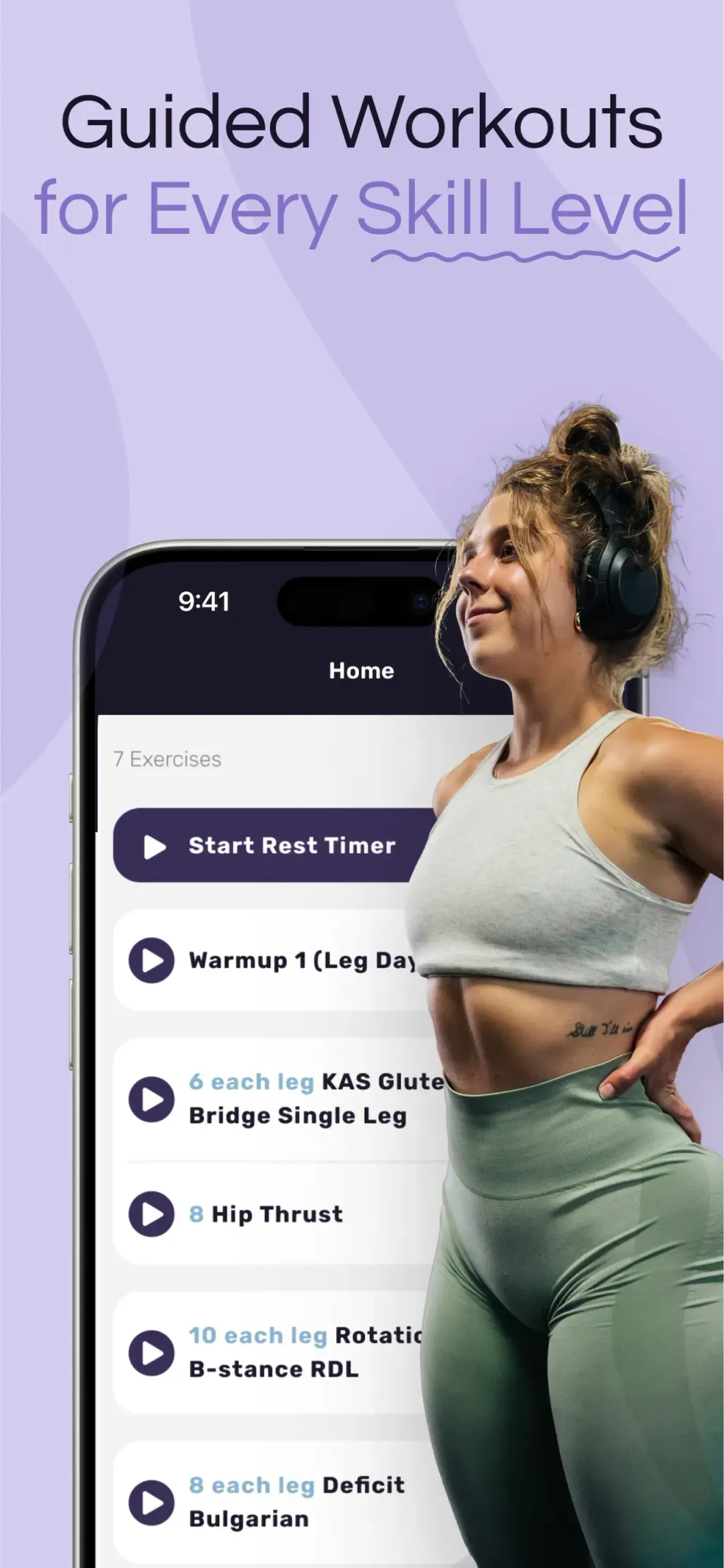 Sculpt You: Women's Fitness App Store screenshot 3