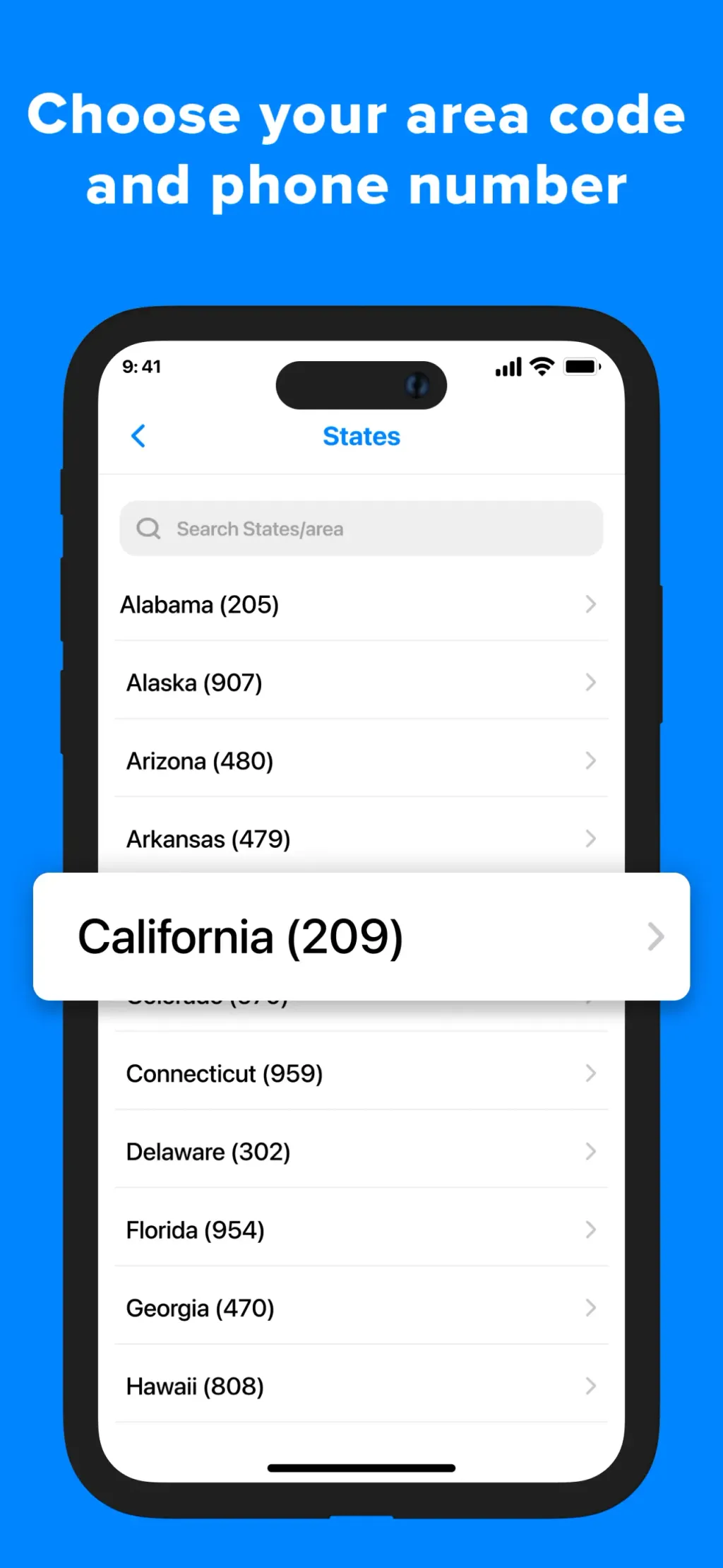 Second Phone Number' App Store screenshot 2